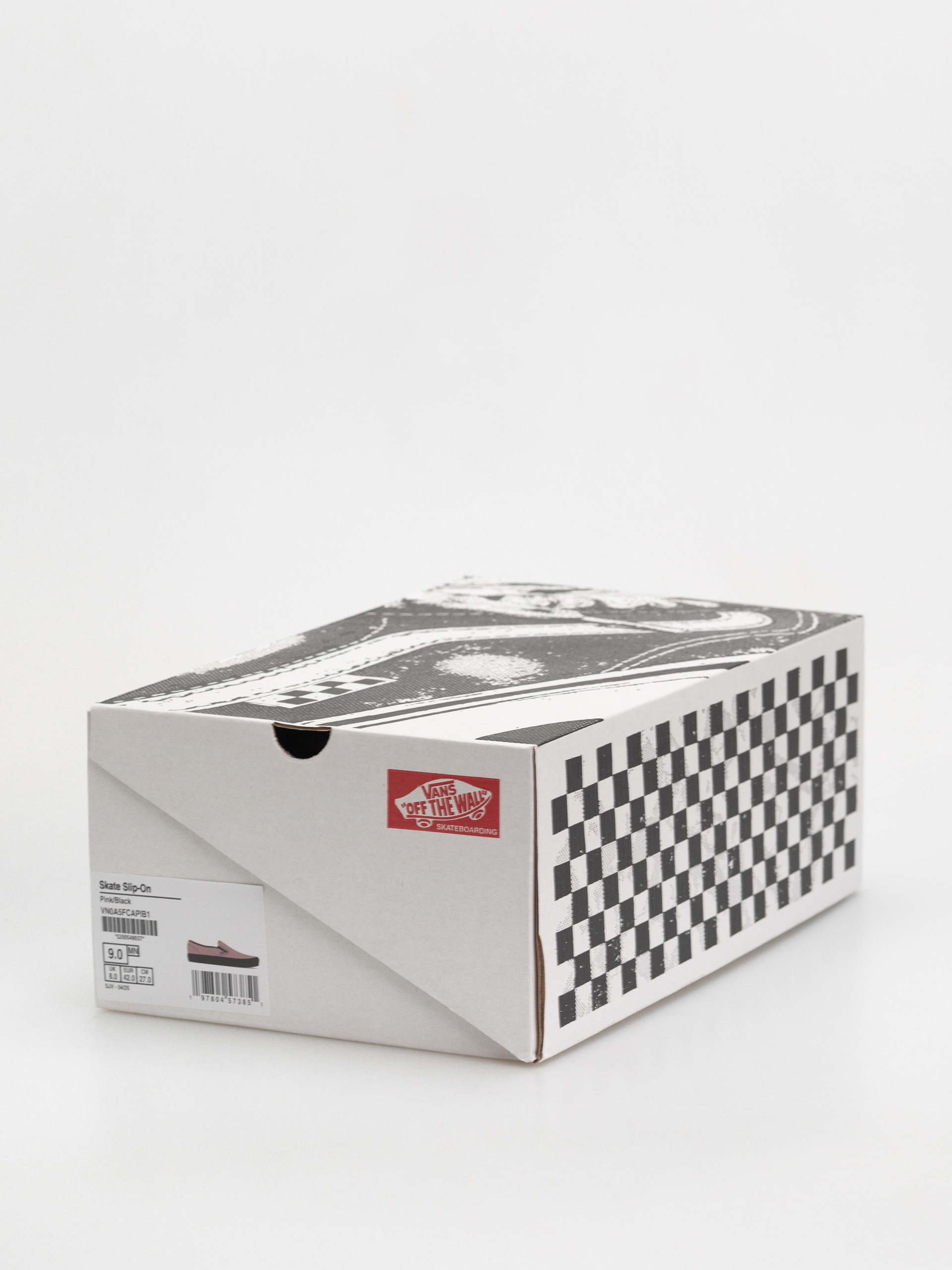 Boty Vans Skate Slip On (pink/black)