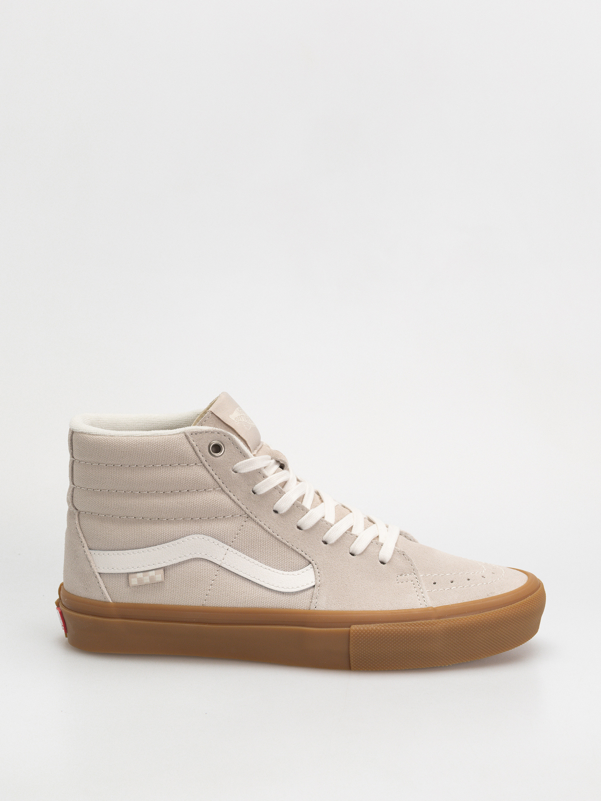 Boty Vans Skate Sk8 Hi (light gray/gum)
