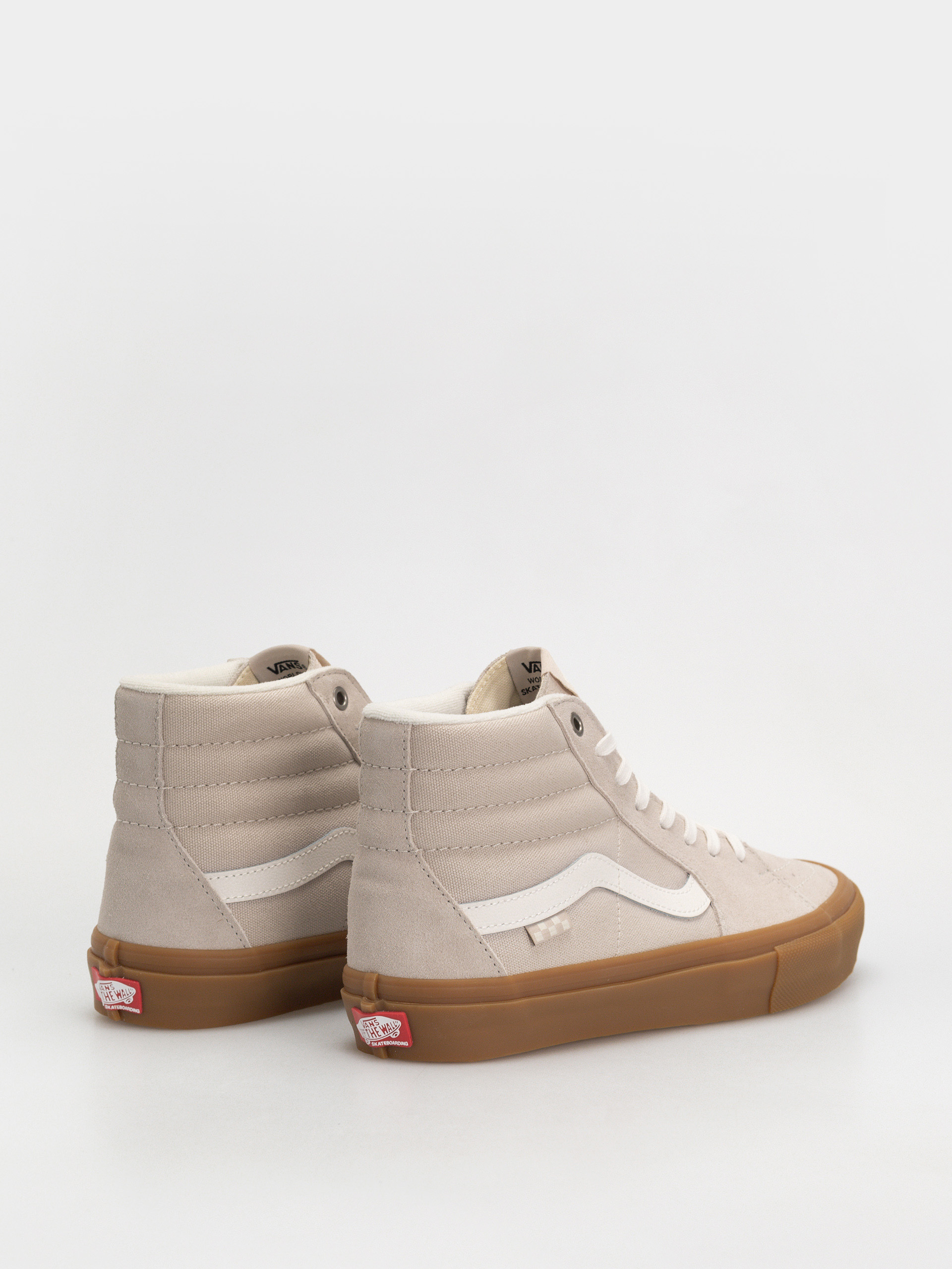 Boty Vans Skate Sk8 Hi (light gray/gum)