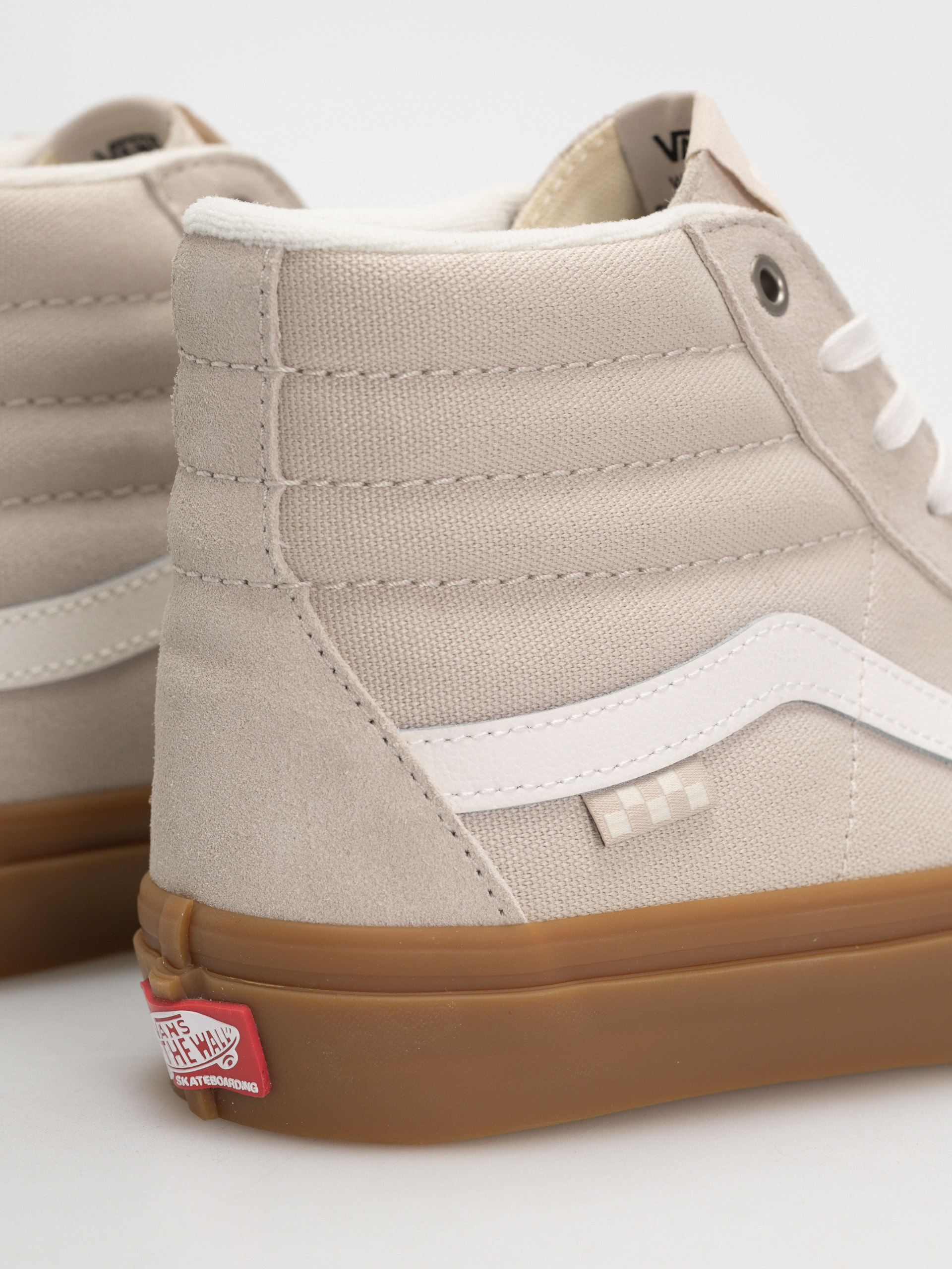 Boty Vans Skate Sk8 Hi (light gray/gum)