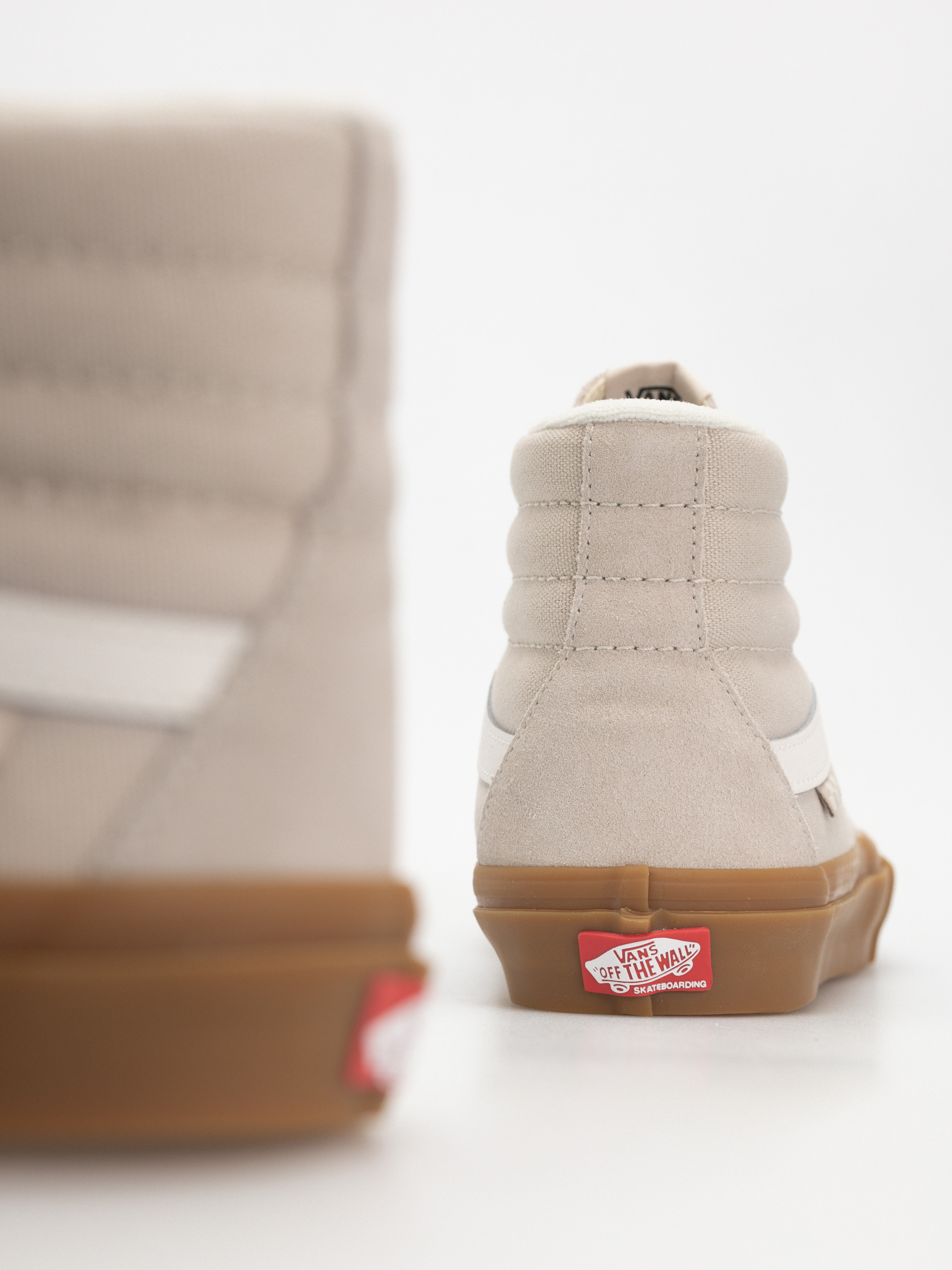 Boty Vans Skate Sk8 Hi (light gray/gum)