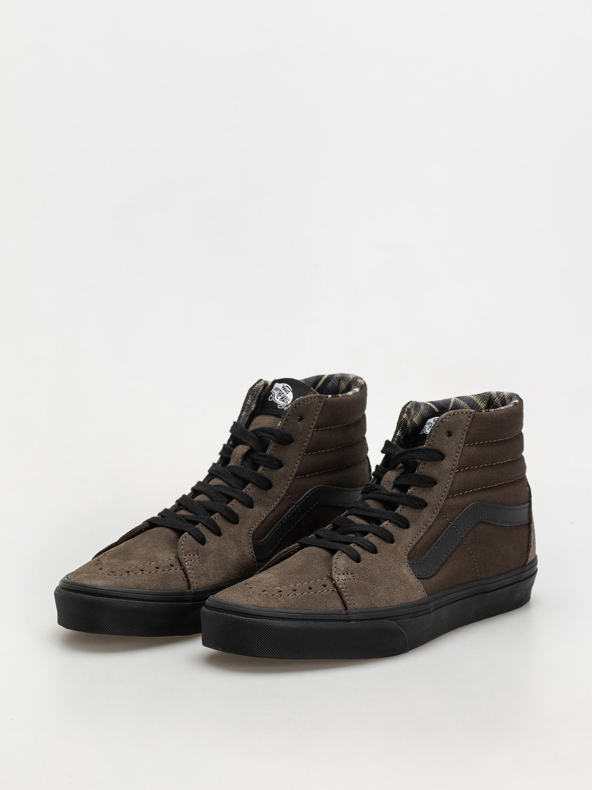 Boty Vans Sk8 Hi (thrift store brown/multi)