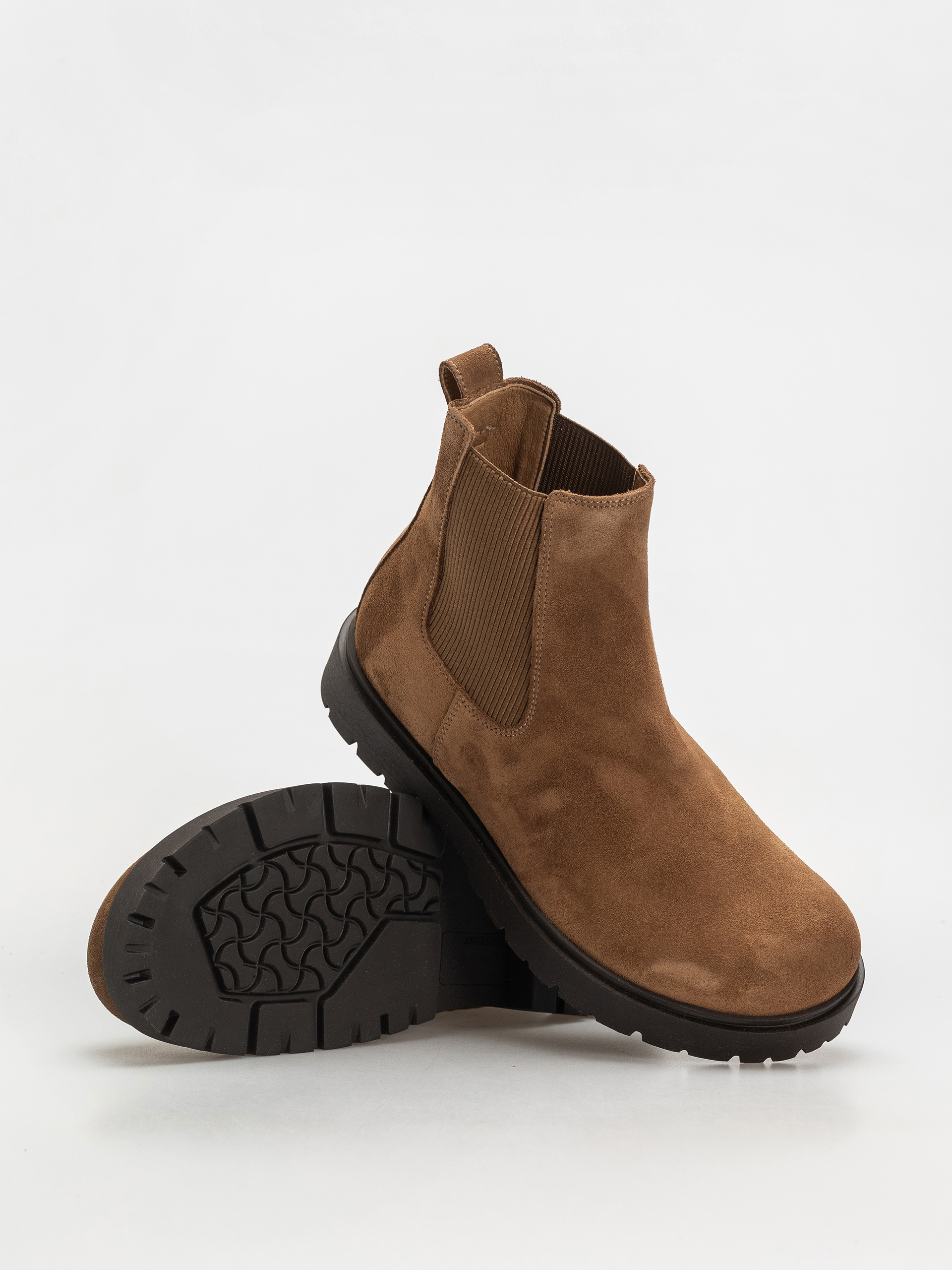 Boty Birkenstock Highwood Slip On Suede Leather Regular (dark tea)