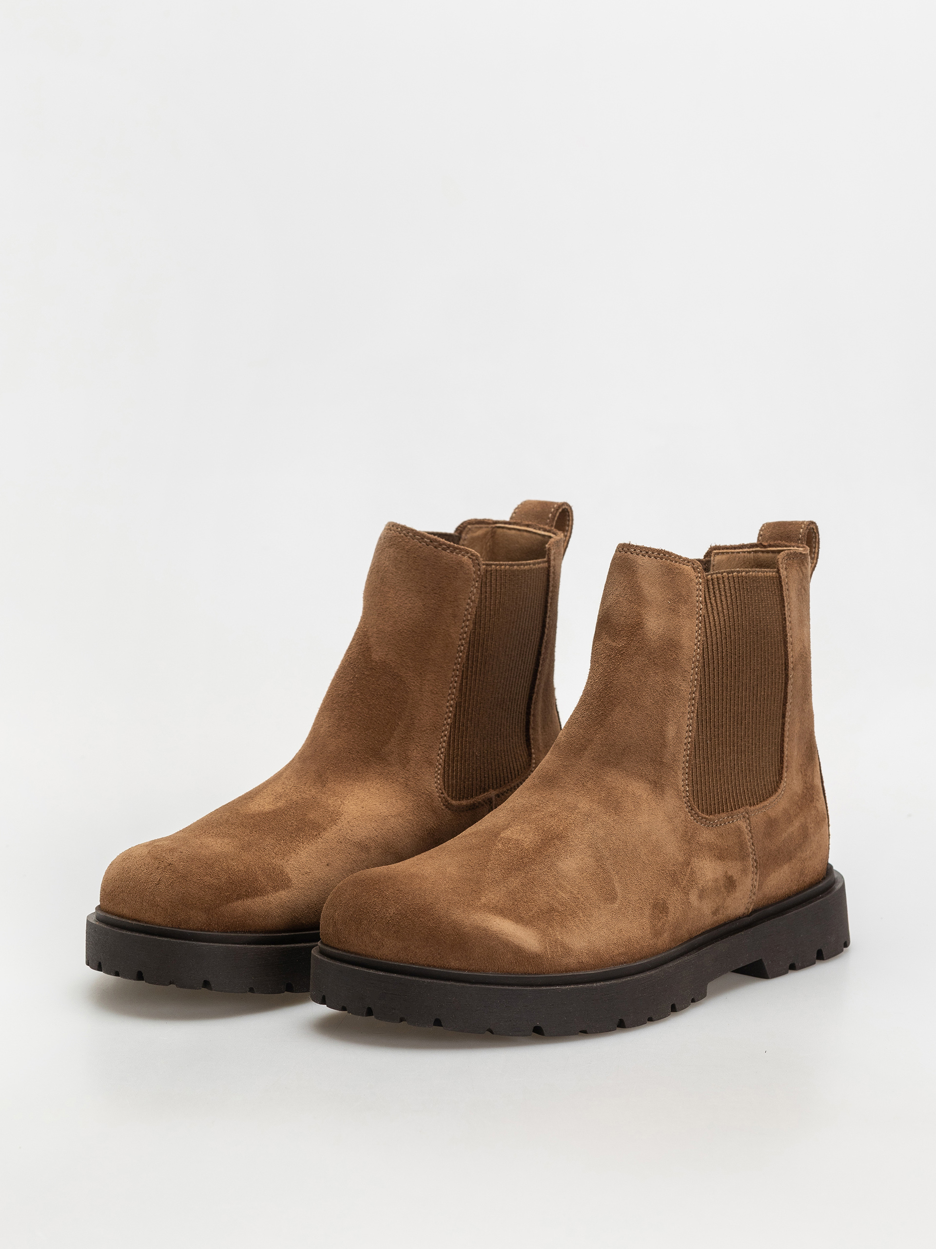 Boty Birkenstock Highwood Slip On Suede Leather Regular (dark tea)