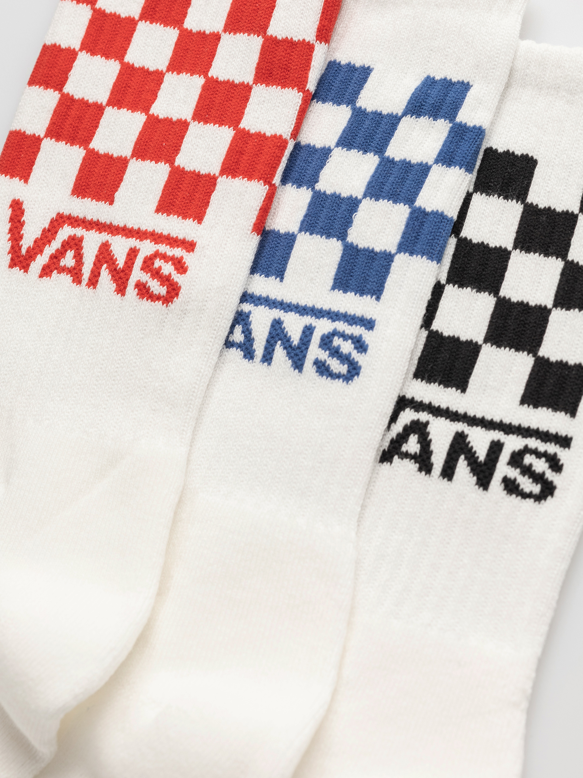 Ponožky Vans Classic Check Crew (checkerboard white)