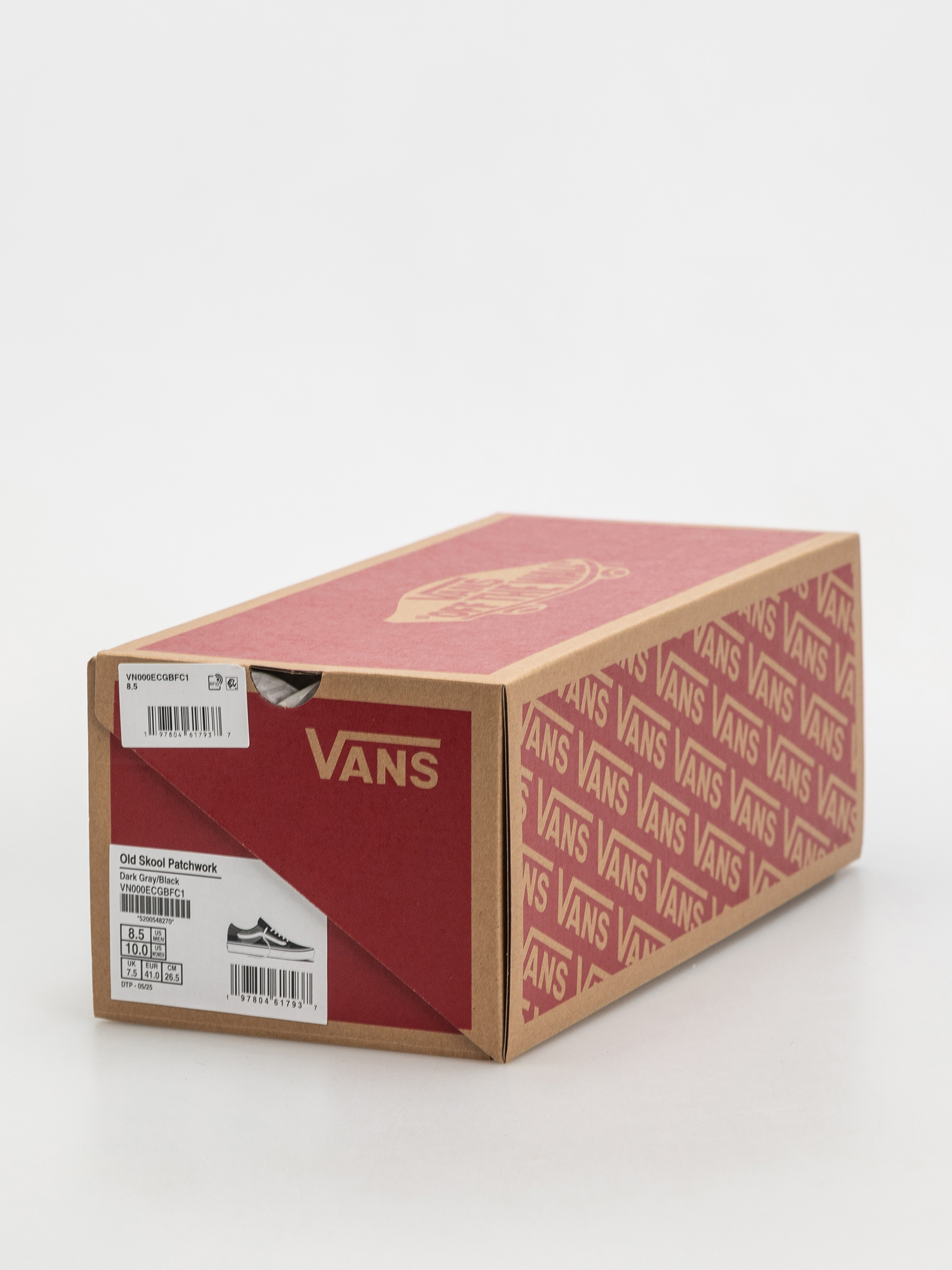 Boty Vans Old Skool Patchwork (dark gray/black)