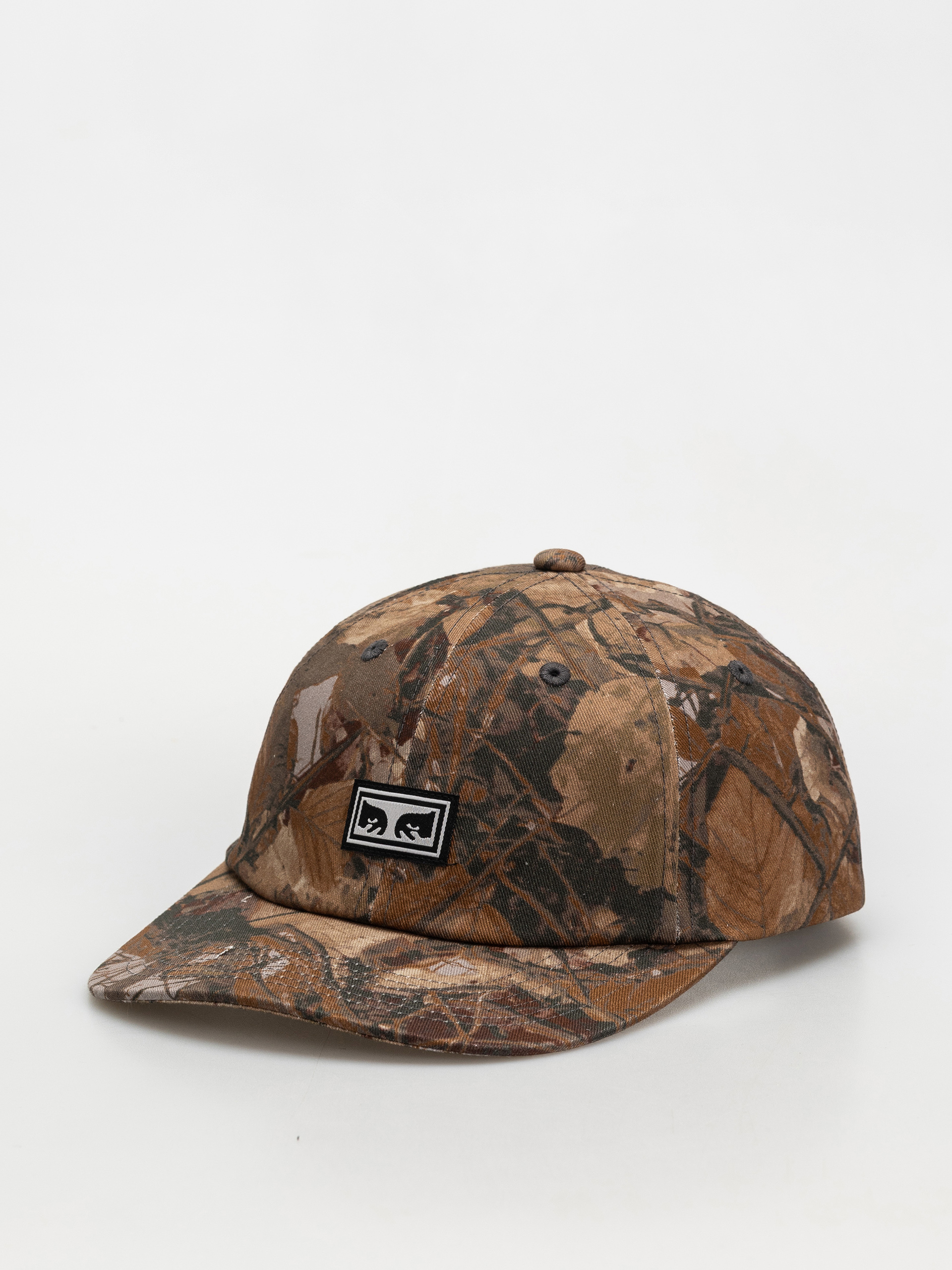 Kšiltovka  OBEY Icon Eyes Pigment 6 Panel Velc (fence camo multi)