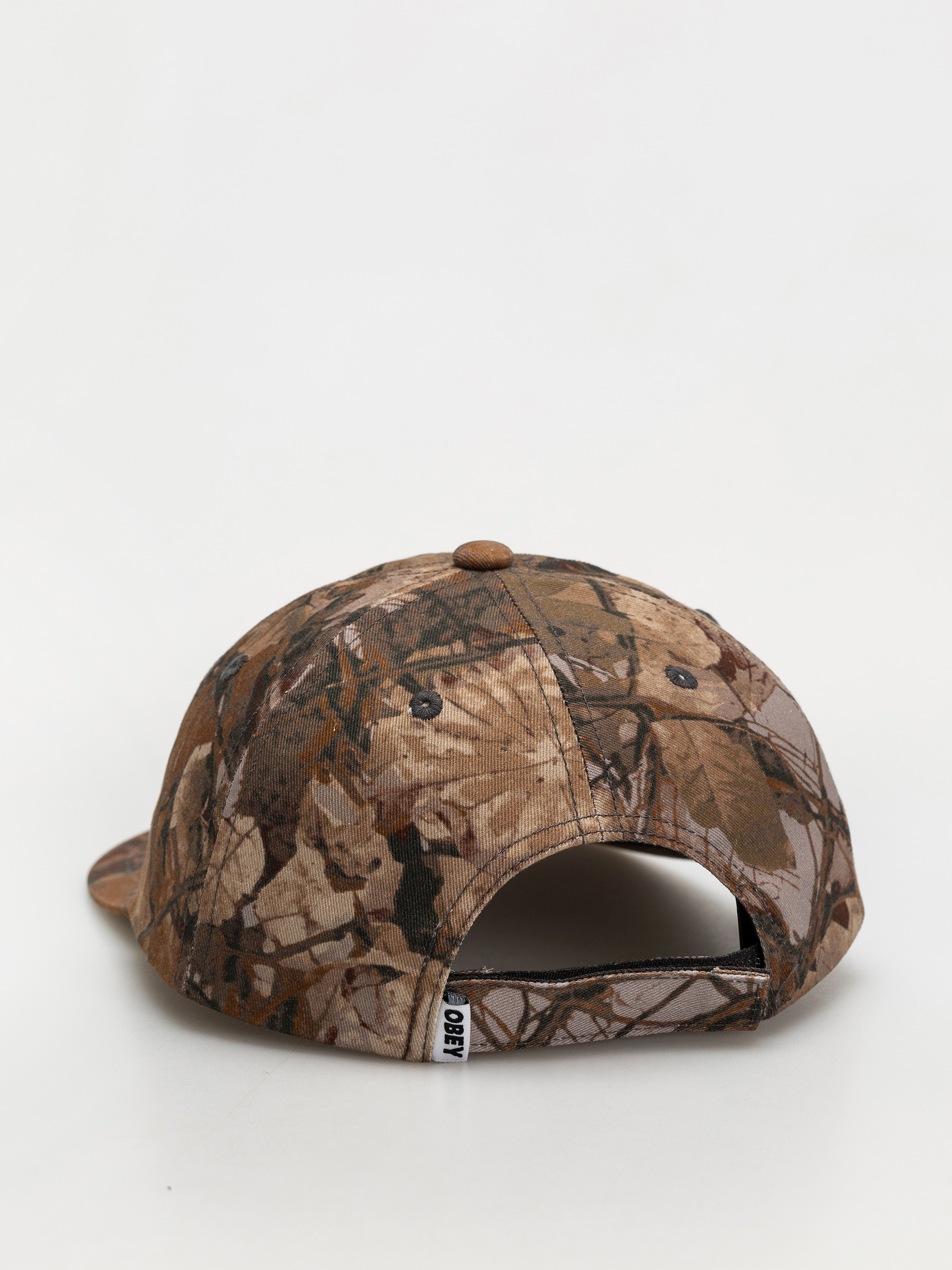 Kšiltovka  OBEY Icon Eyes Pigment 6 Panel Velc (fence camo multi)