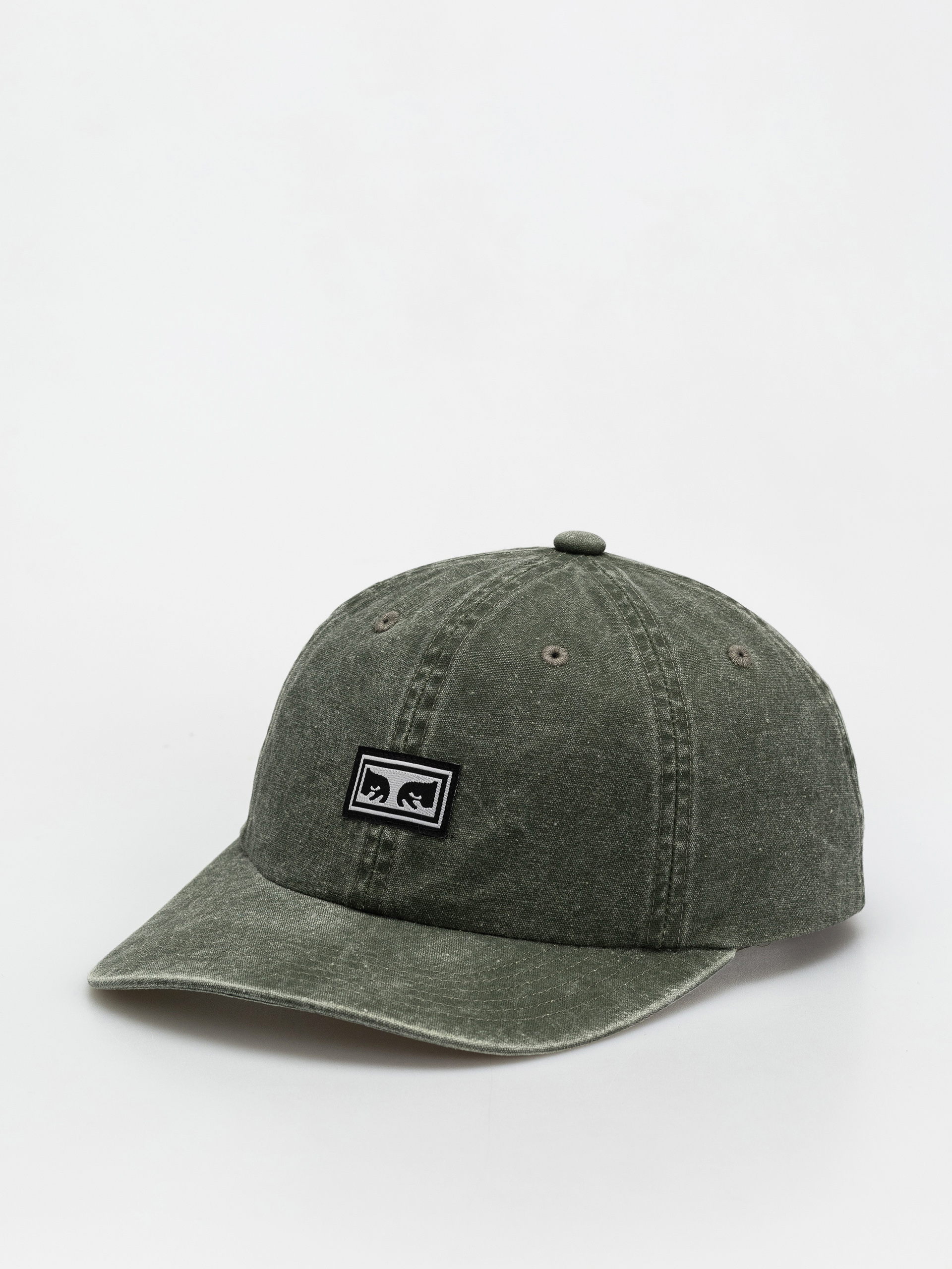 Kšiltovka  OBEY Icon Eyes Pigment 6 Panel Velc (pigment green)