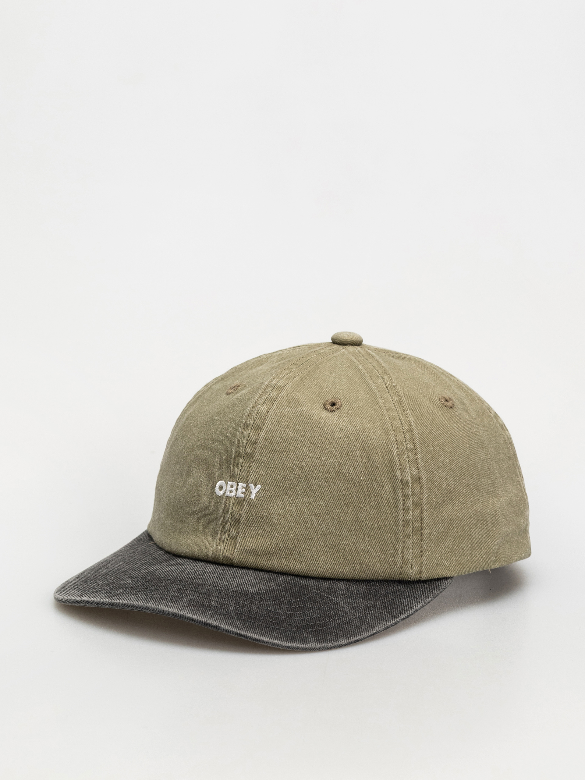 Ku0161iltovka  OBEY Pigment Bold 6 Panel Strapback (pigment khaki multi)