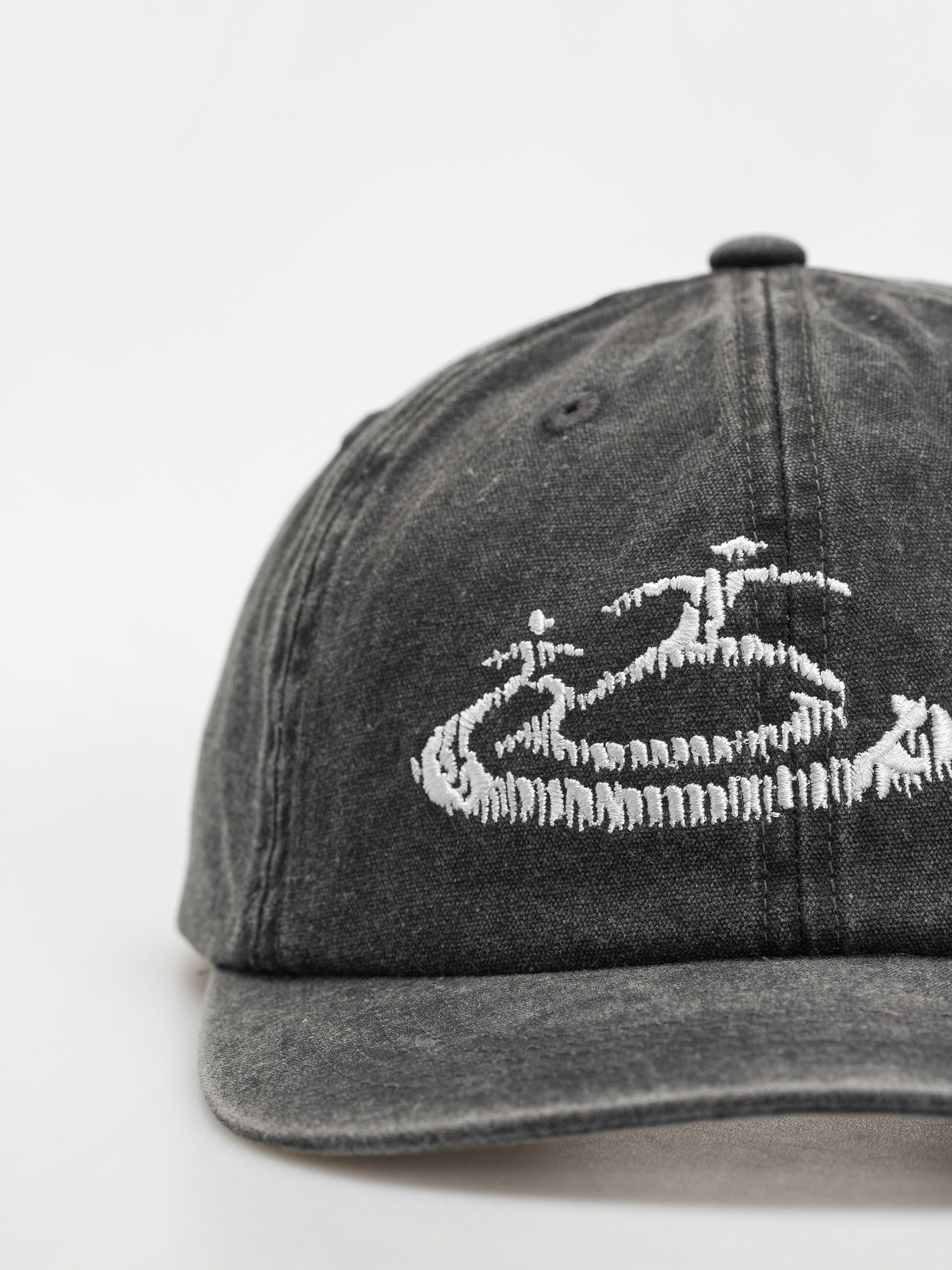 Kšiltovka  OBEY Pigment Obey Corp 6 Pnl Velcro (pigment black)