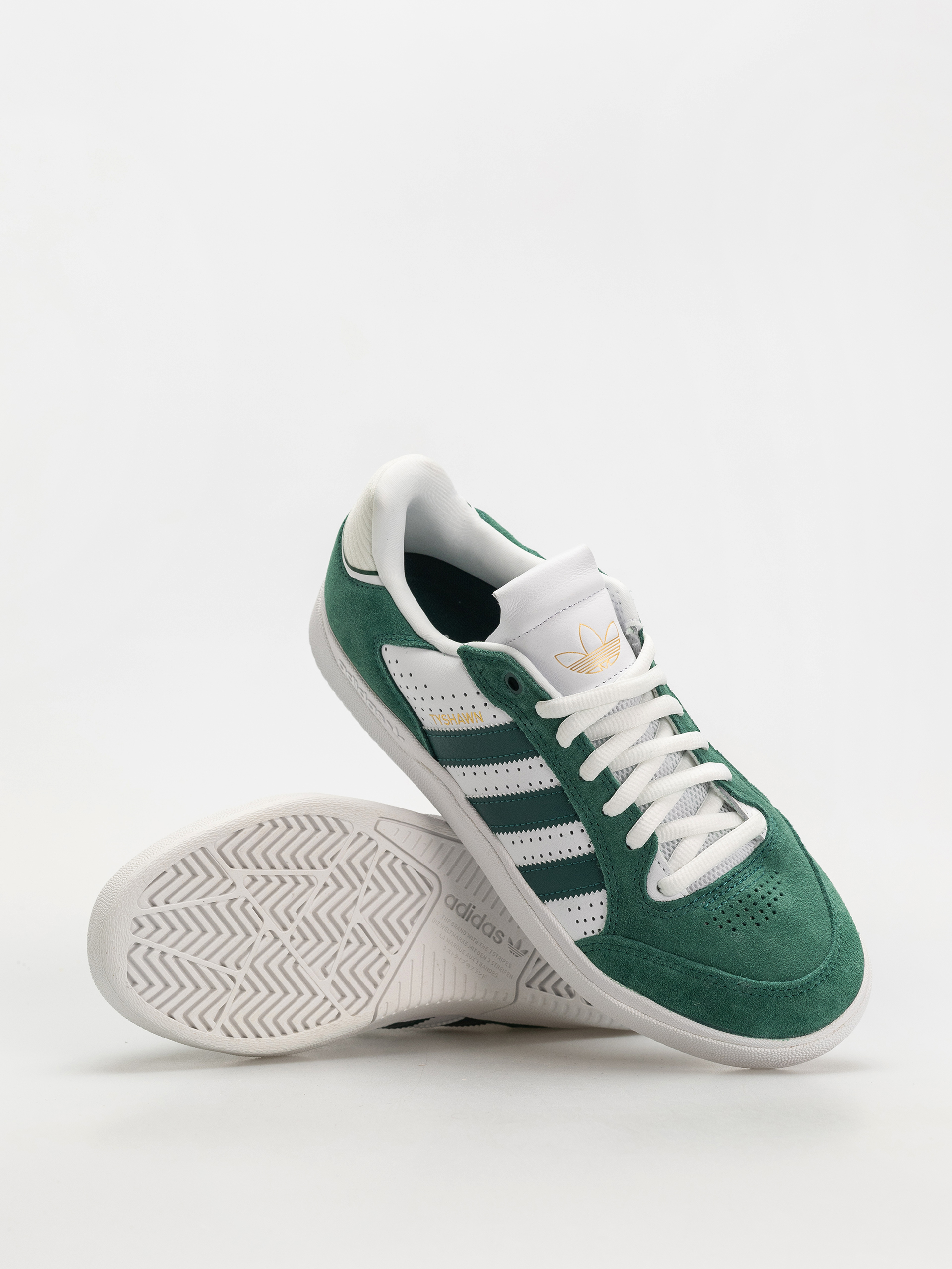 Boty adidas Tyshawn Low (cgreen/cgreen/ftwwht)