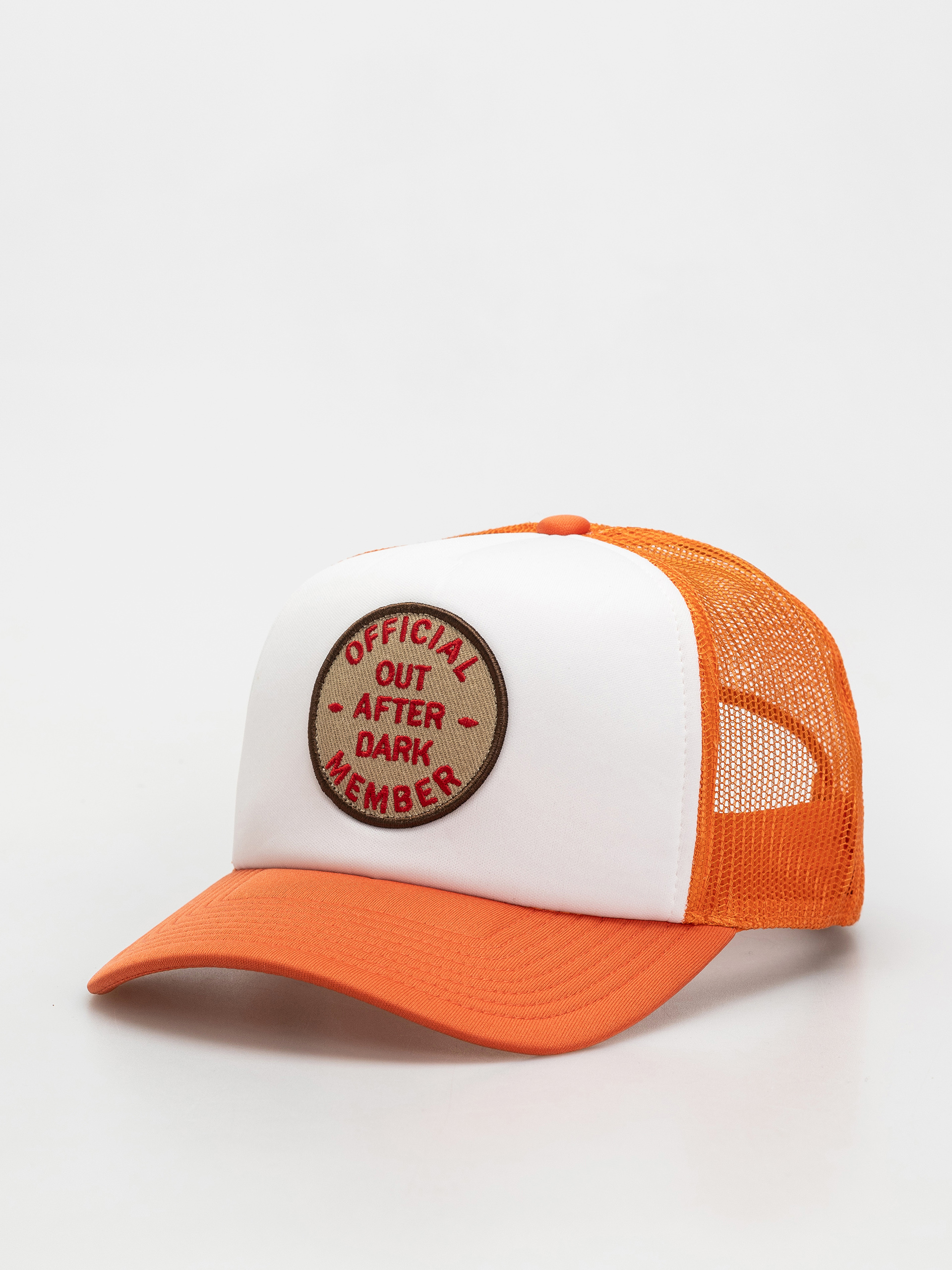 Kšiltovka  Brixton Out After Dark Np Trucker H Wmn (tangerine/off white)