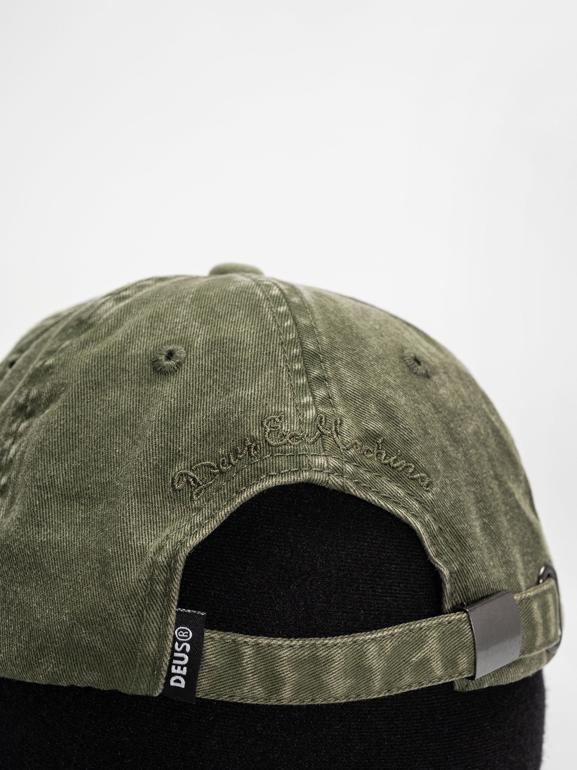 Kšiltovka  Deus Ex Machina Shield Garment Dyed Dad Cap (cypress green)