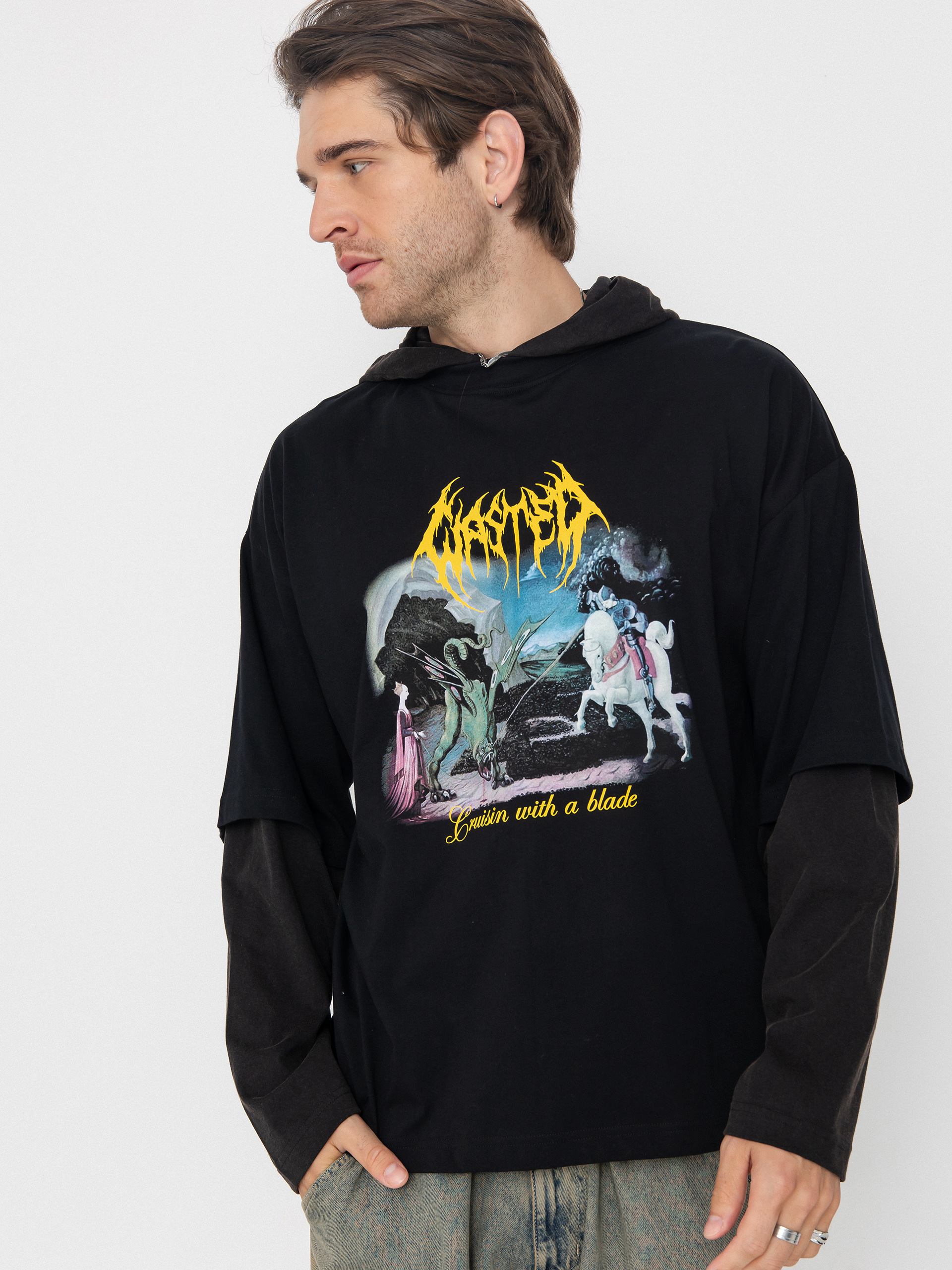 Mikina s kapucí Wasted Paris Tale Age HD