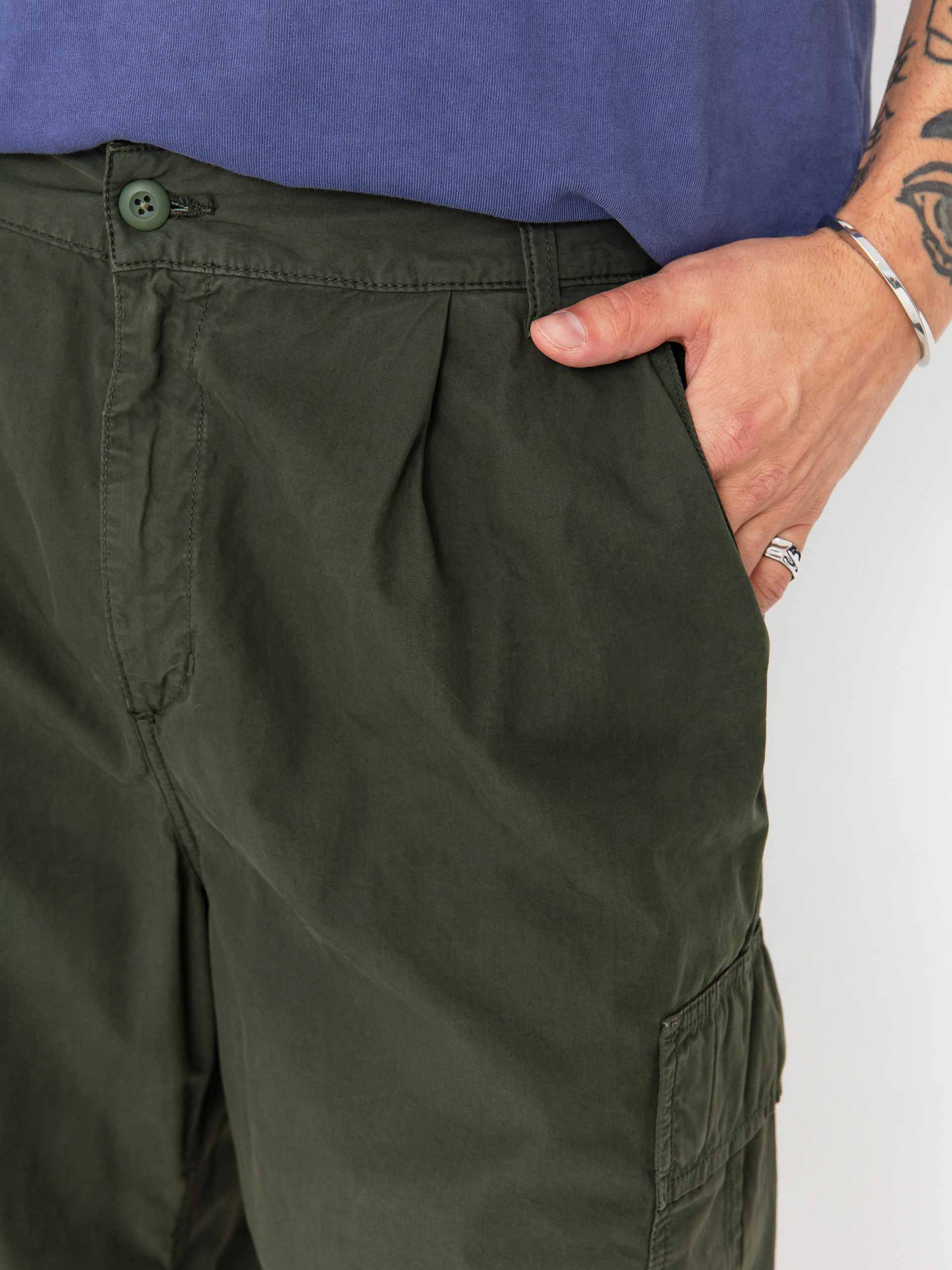 Kalhoty Carhartt WIP Cole Cargo (opuntia/garment dyed)