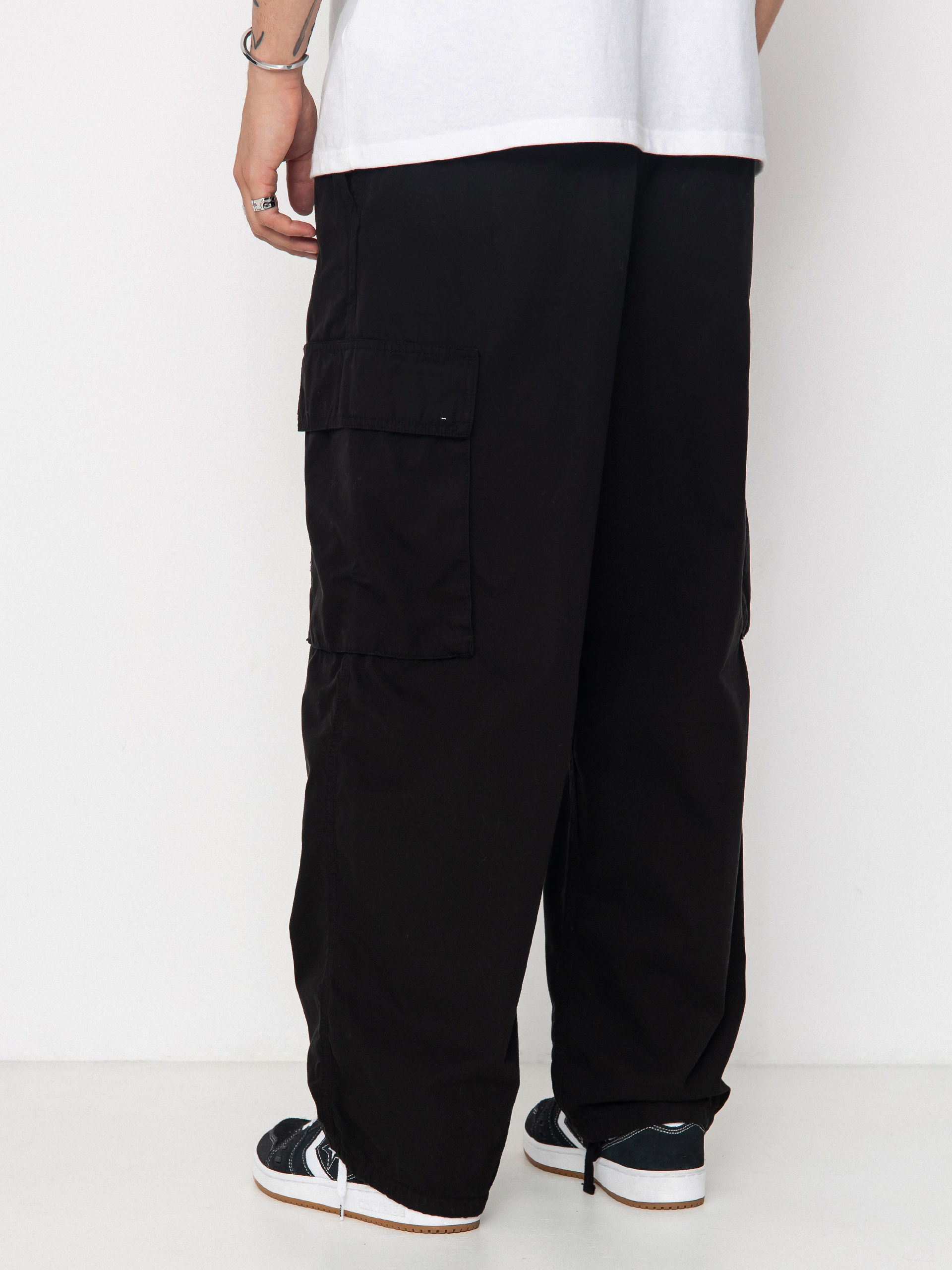 Kalhoty Carhartt WIP Kade Cargo (black/garment dyed)