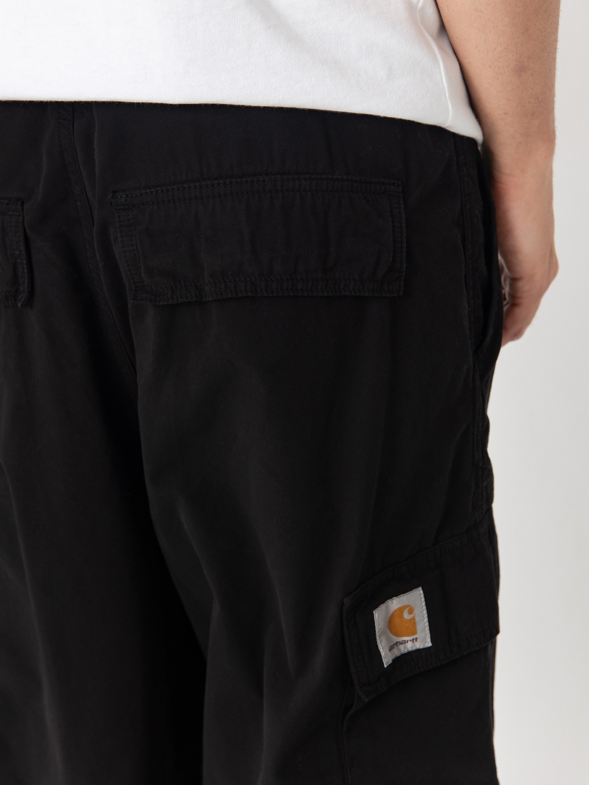 Kalhoty Carhartt WIP Kade Cargo (black/garment dyed)