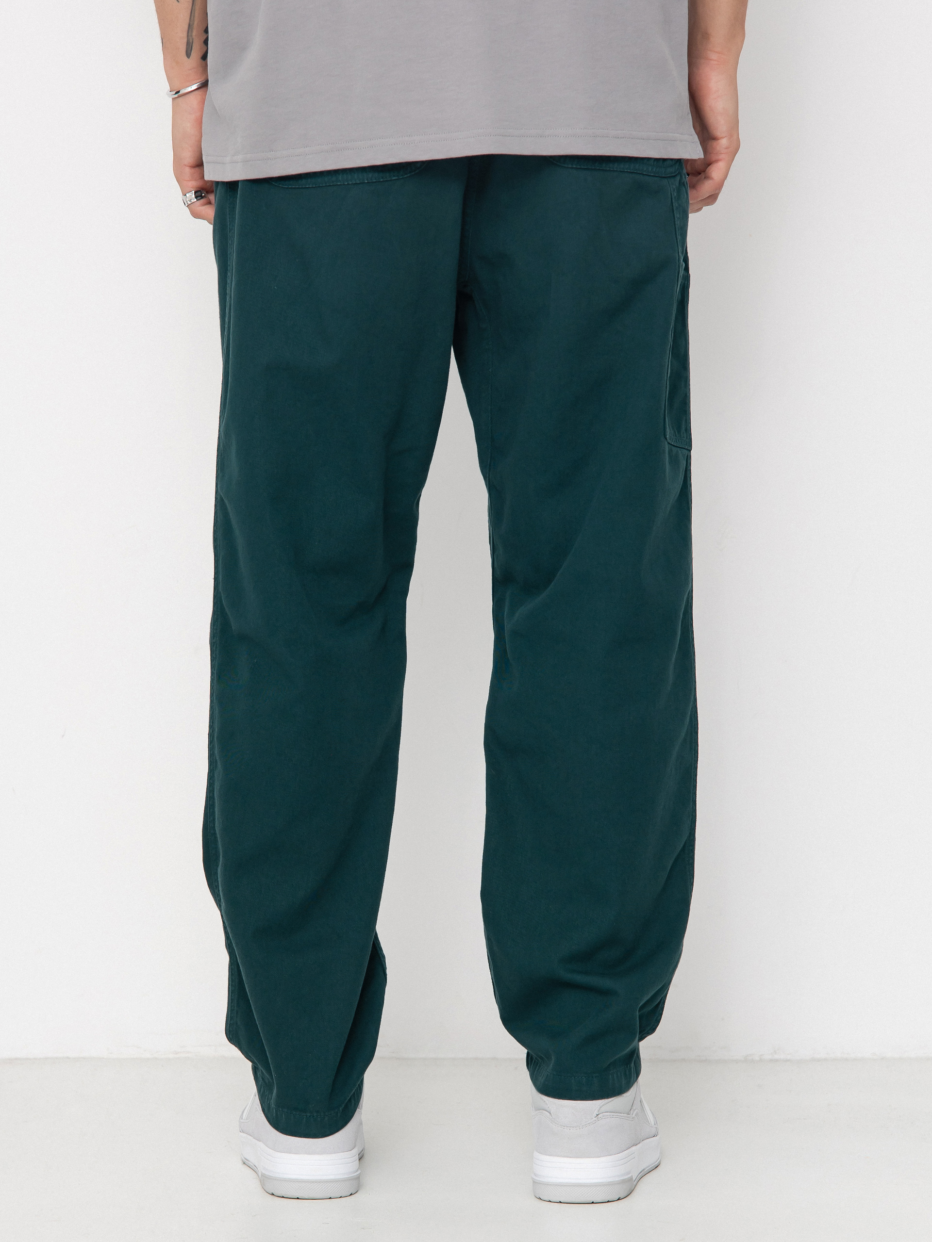 Kalhoty Carhartt WIP Flint (dark fir/garment dyed)