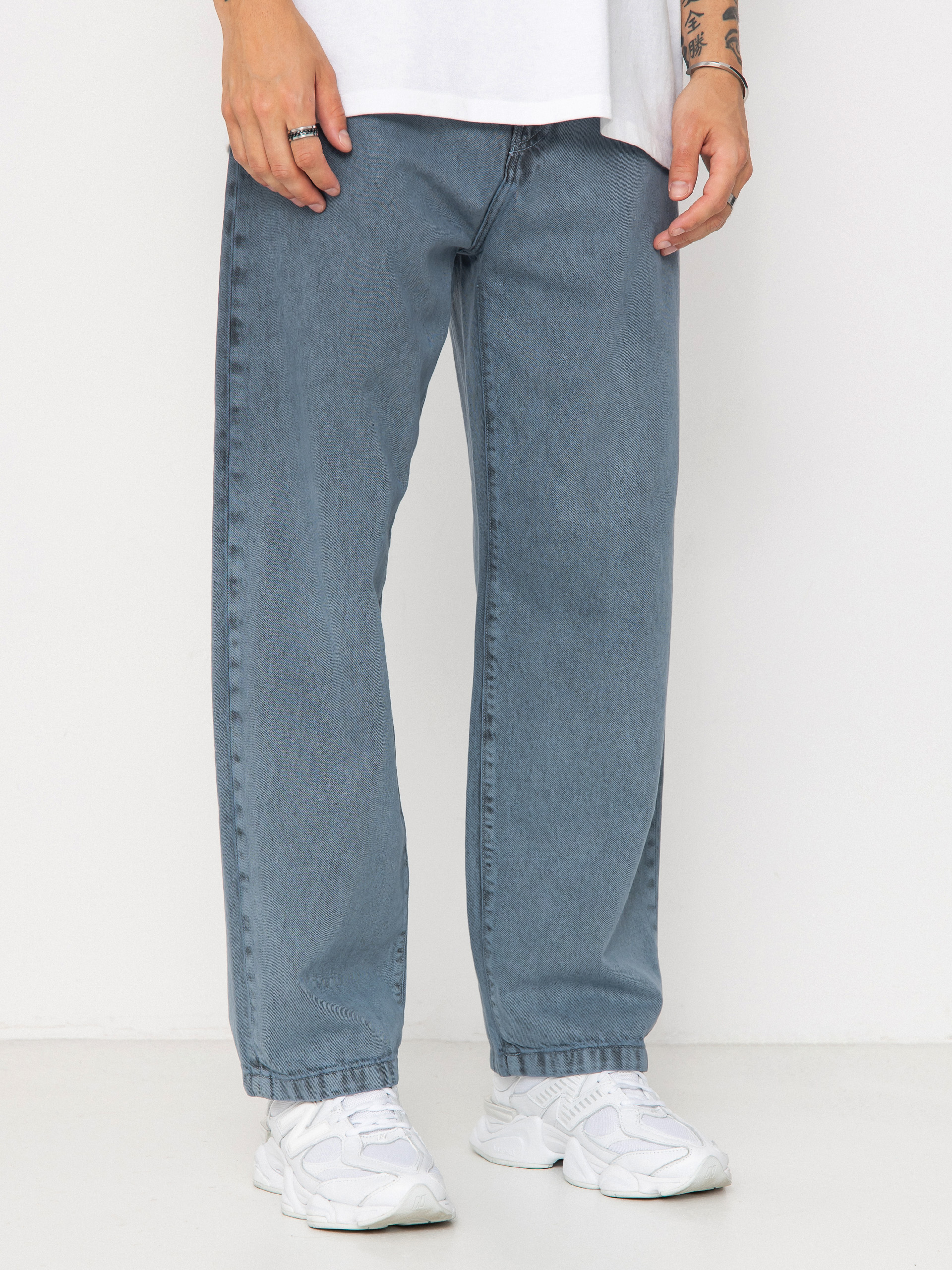 Kalhoty Carhartt WIP Landon (black/blue fog/garment dyed)