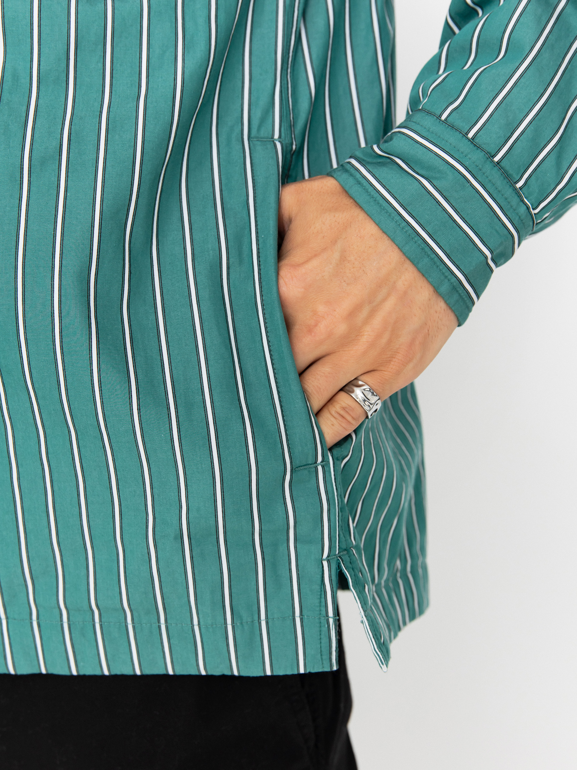 Bunda Carhartt WIP Grimsby (grimsby stripe/saguaro)