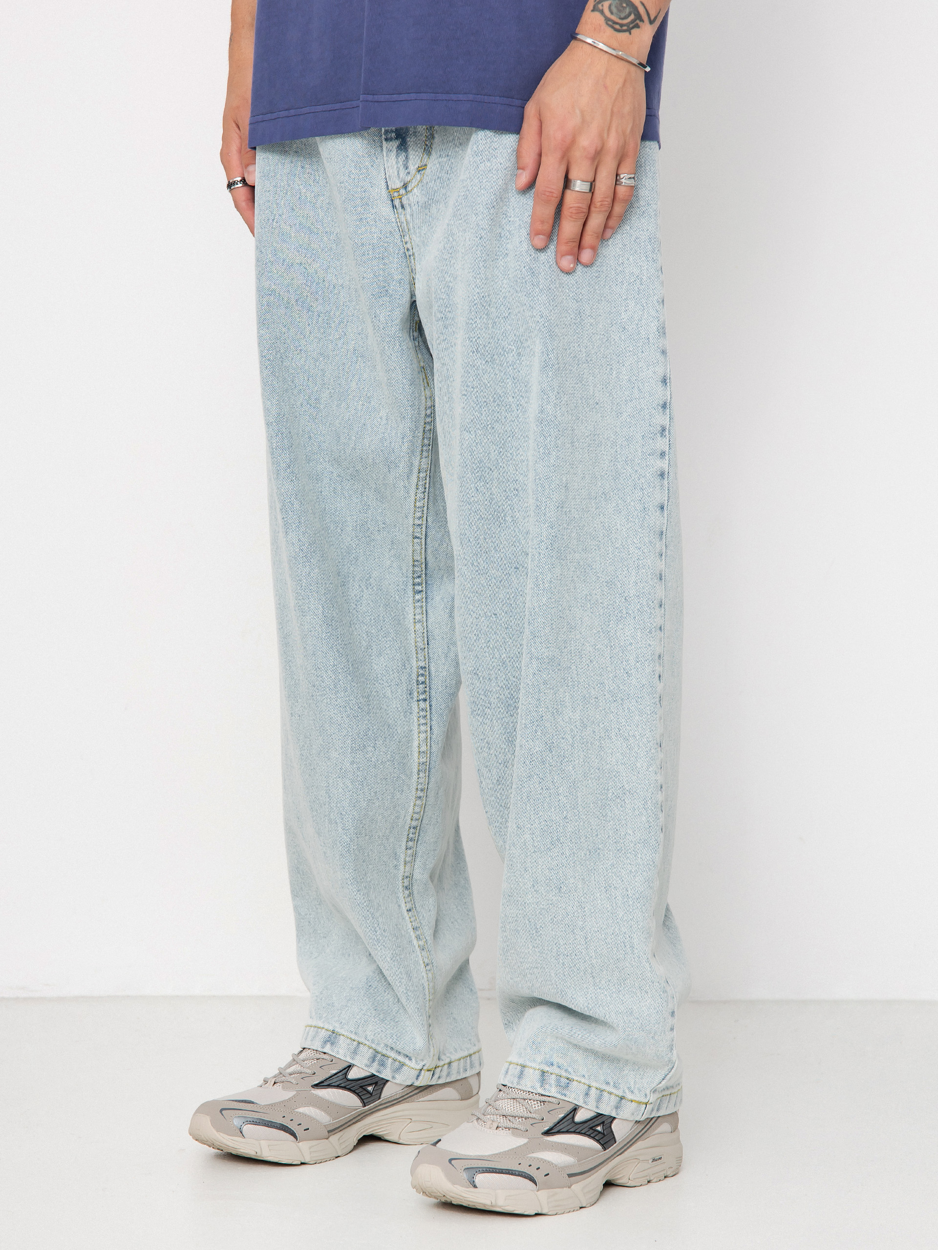 Kalhoty Polar Skate Big Boy OG Logo (light blue)