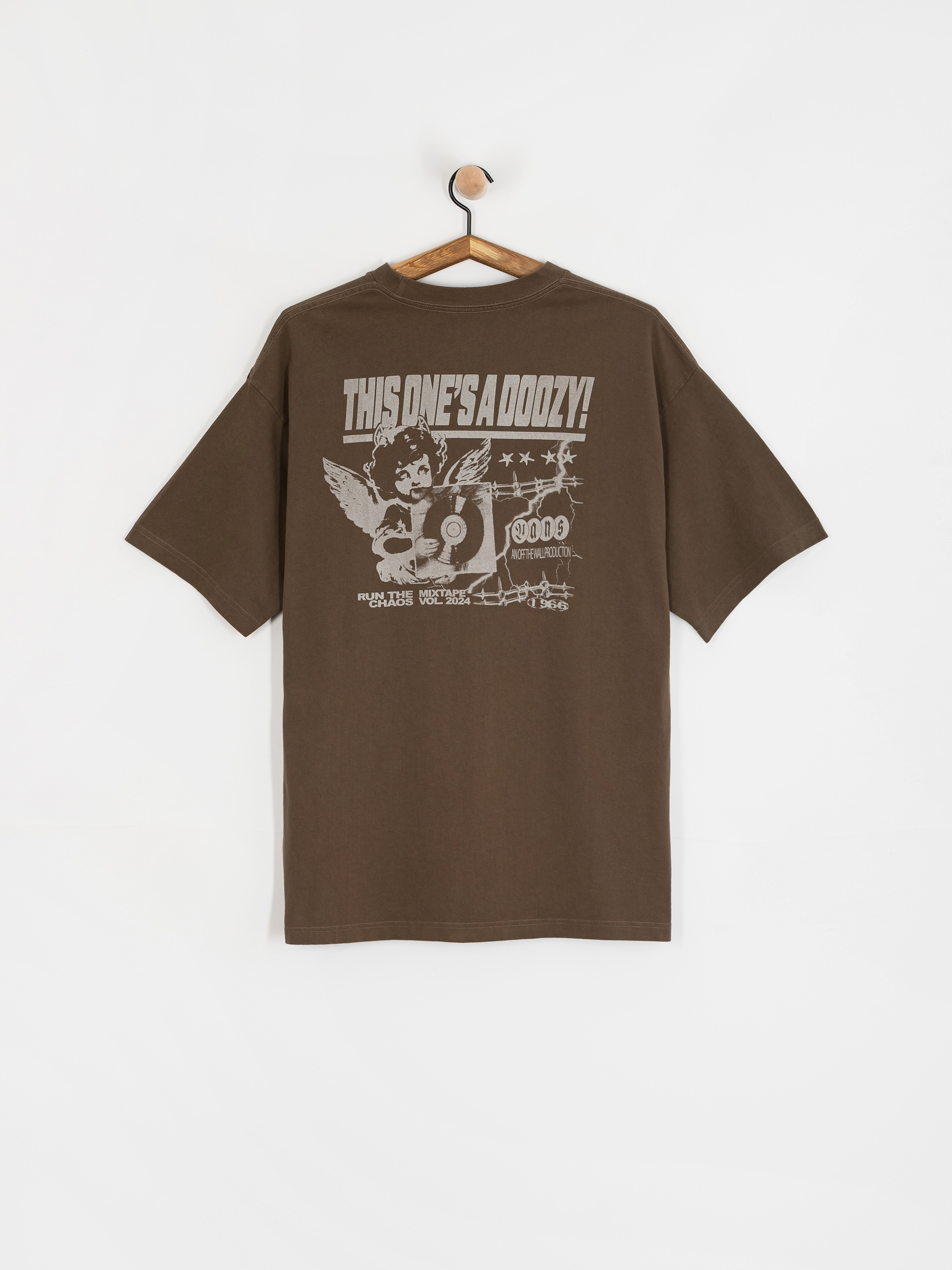 Tričko Vans Earthbound Loose Fit (coal brown)