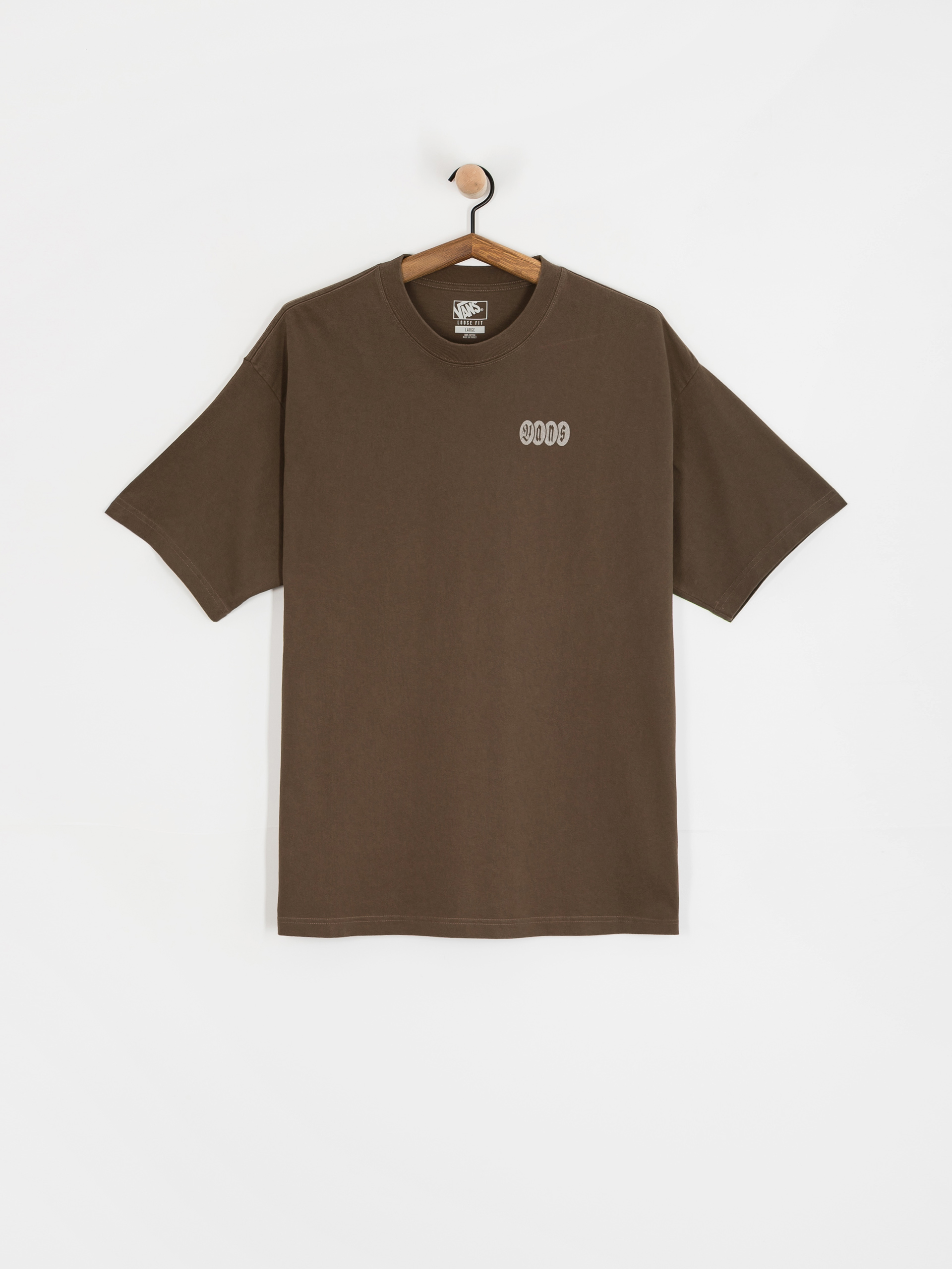 Tričko Vans Earthbound Loose Fit (coal brown)