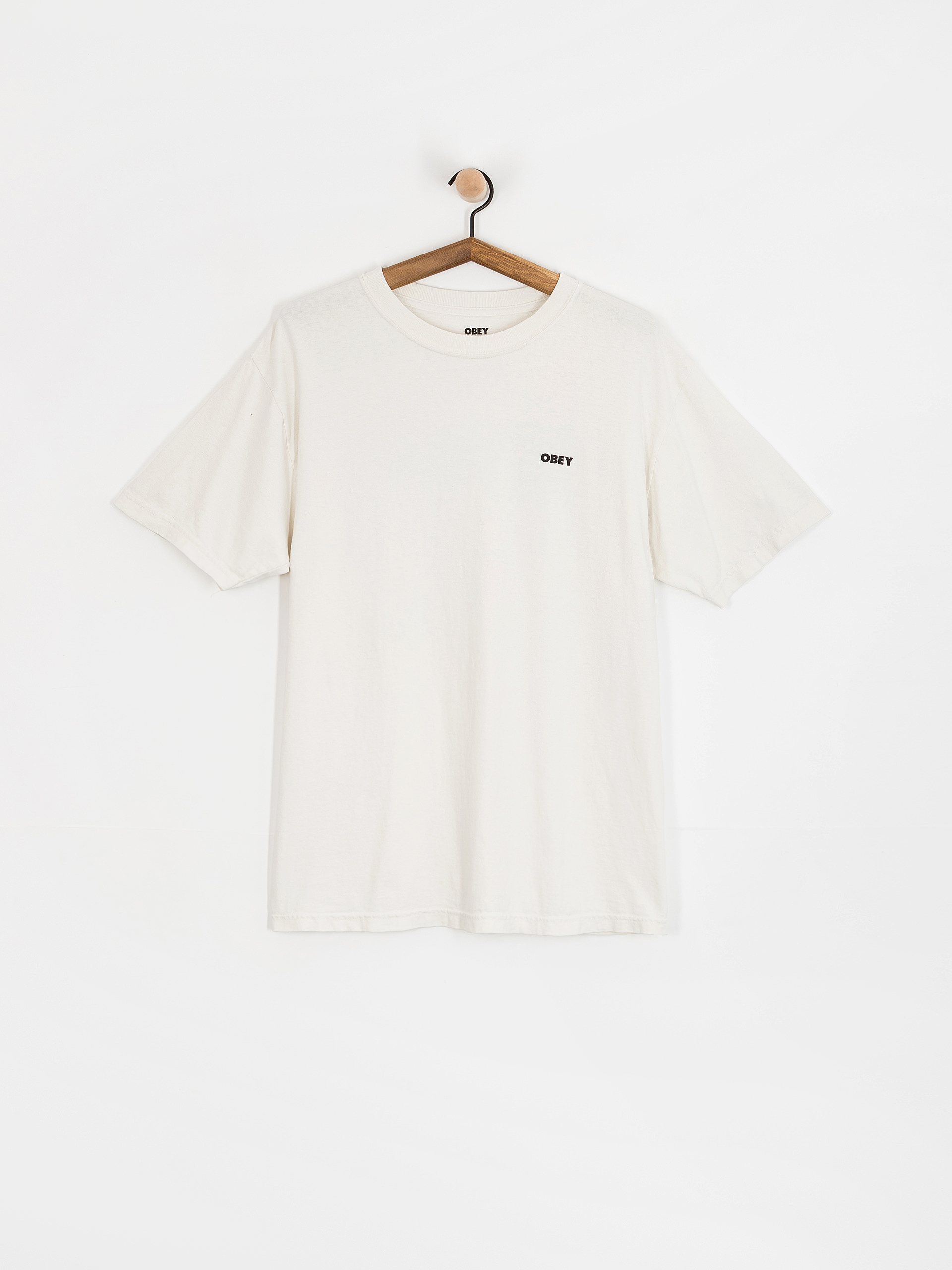 Tričko OBEY Obey Bold Icon Face (pigment chalk)