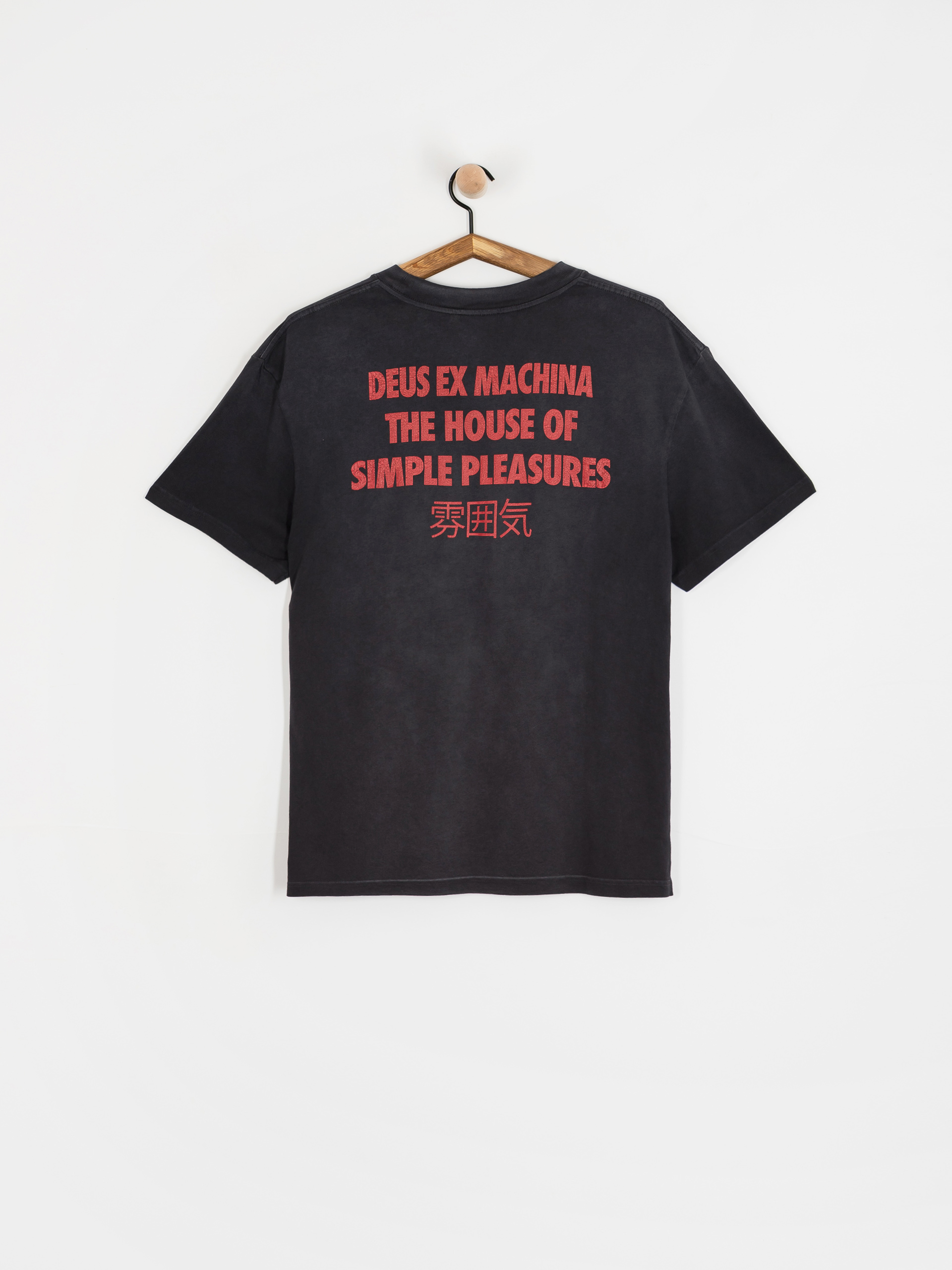 Tričko Deus Ex Machina Productive Hum (anthracite)