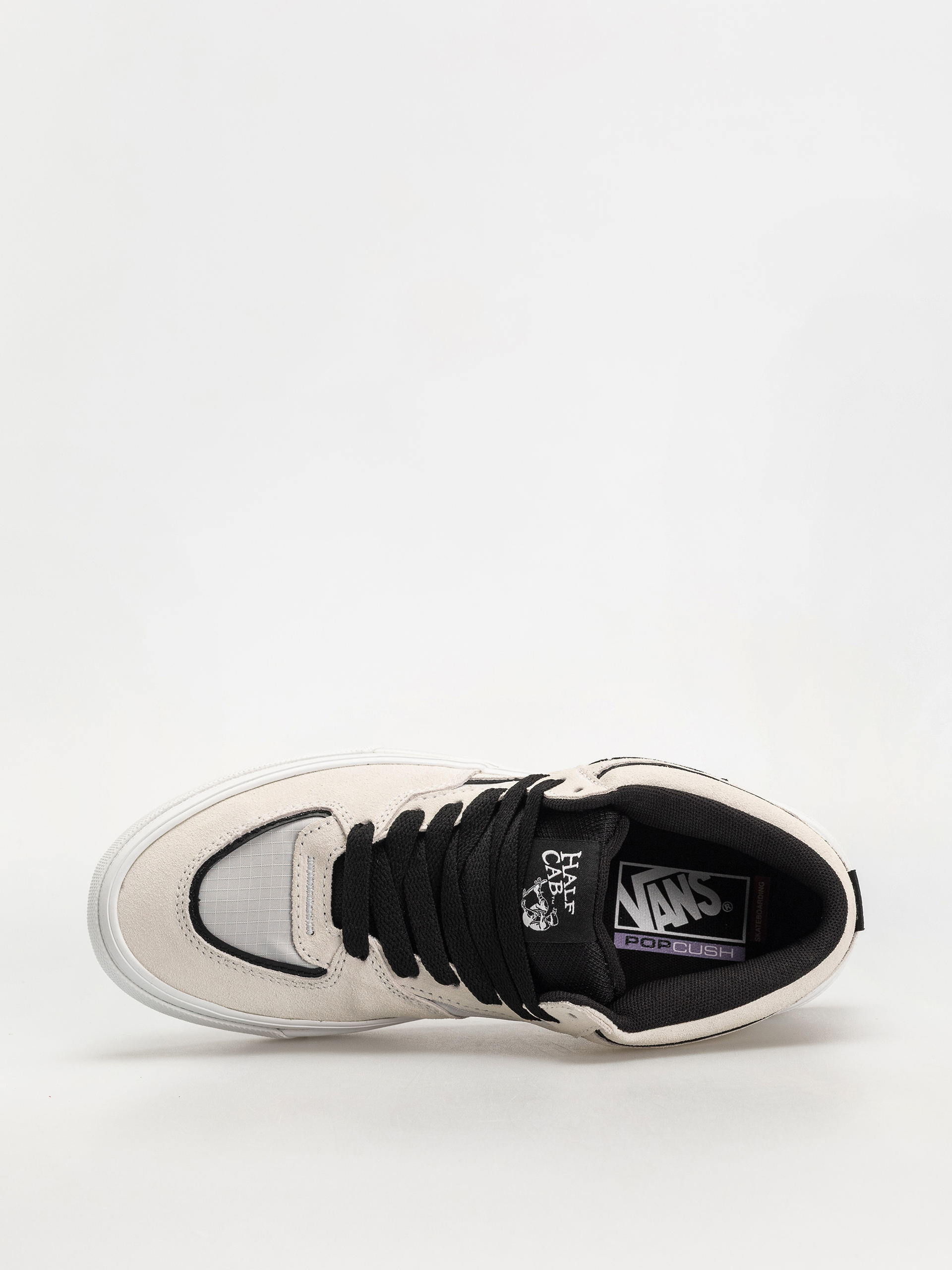 Boty Vans Skate Half Cab Wafflecup (white/black)