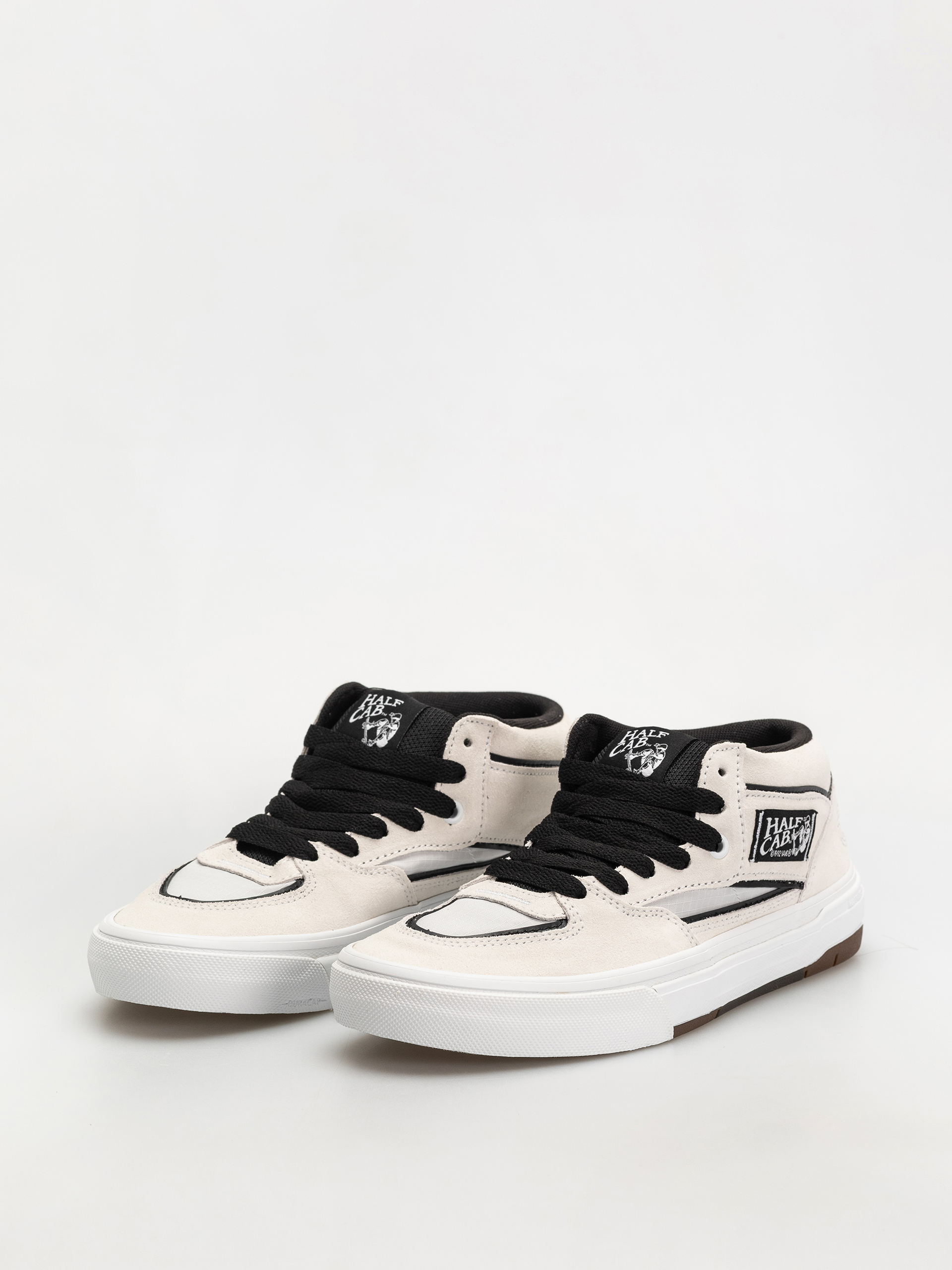 Boty Vans Skate Half Cab Wafflecup (white/black)