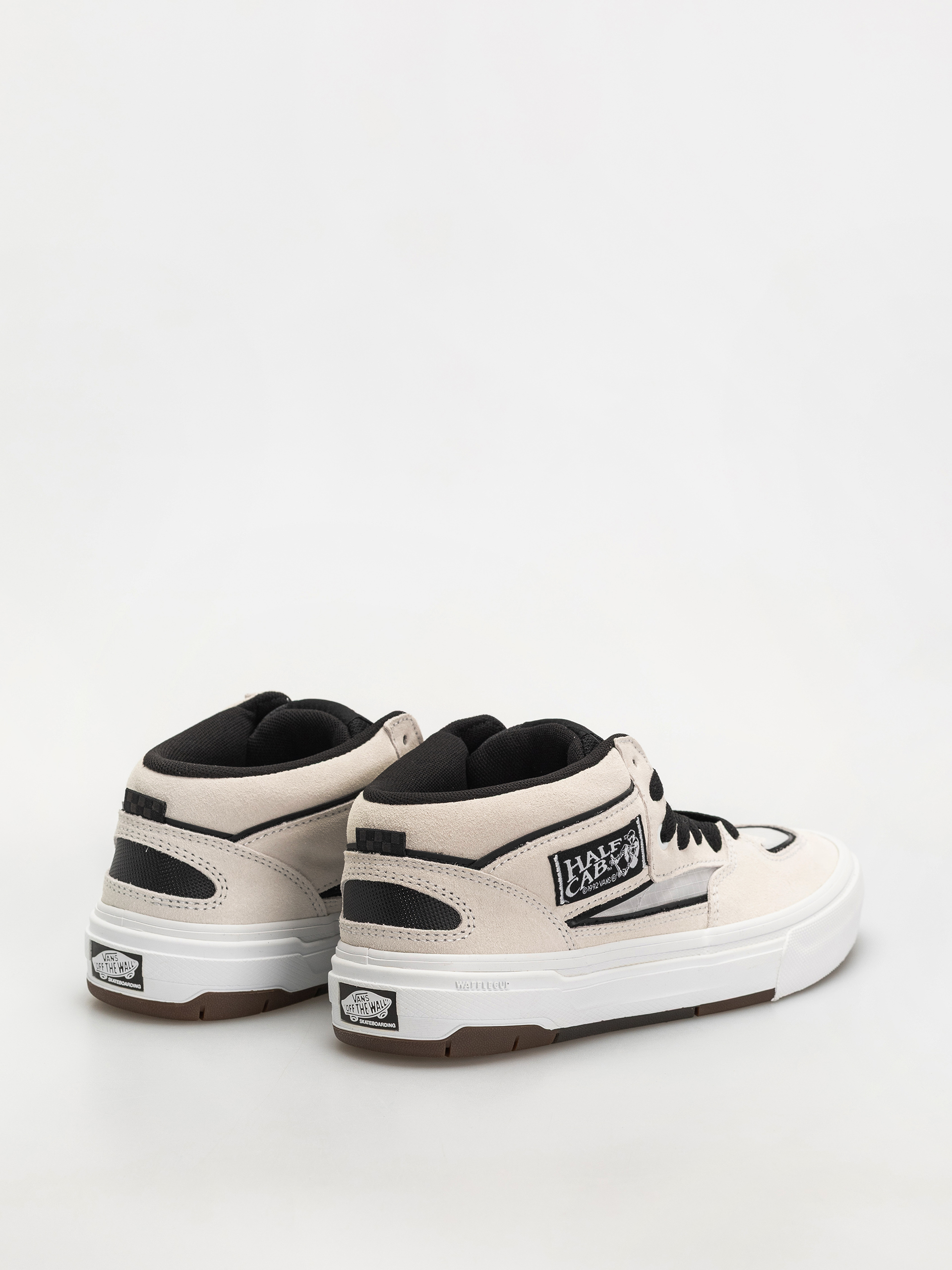 Boty Vans Skate Half Cab Wafflecup (white/black)