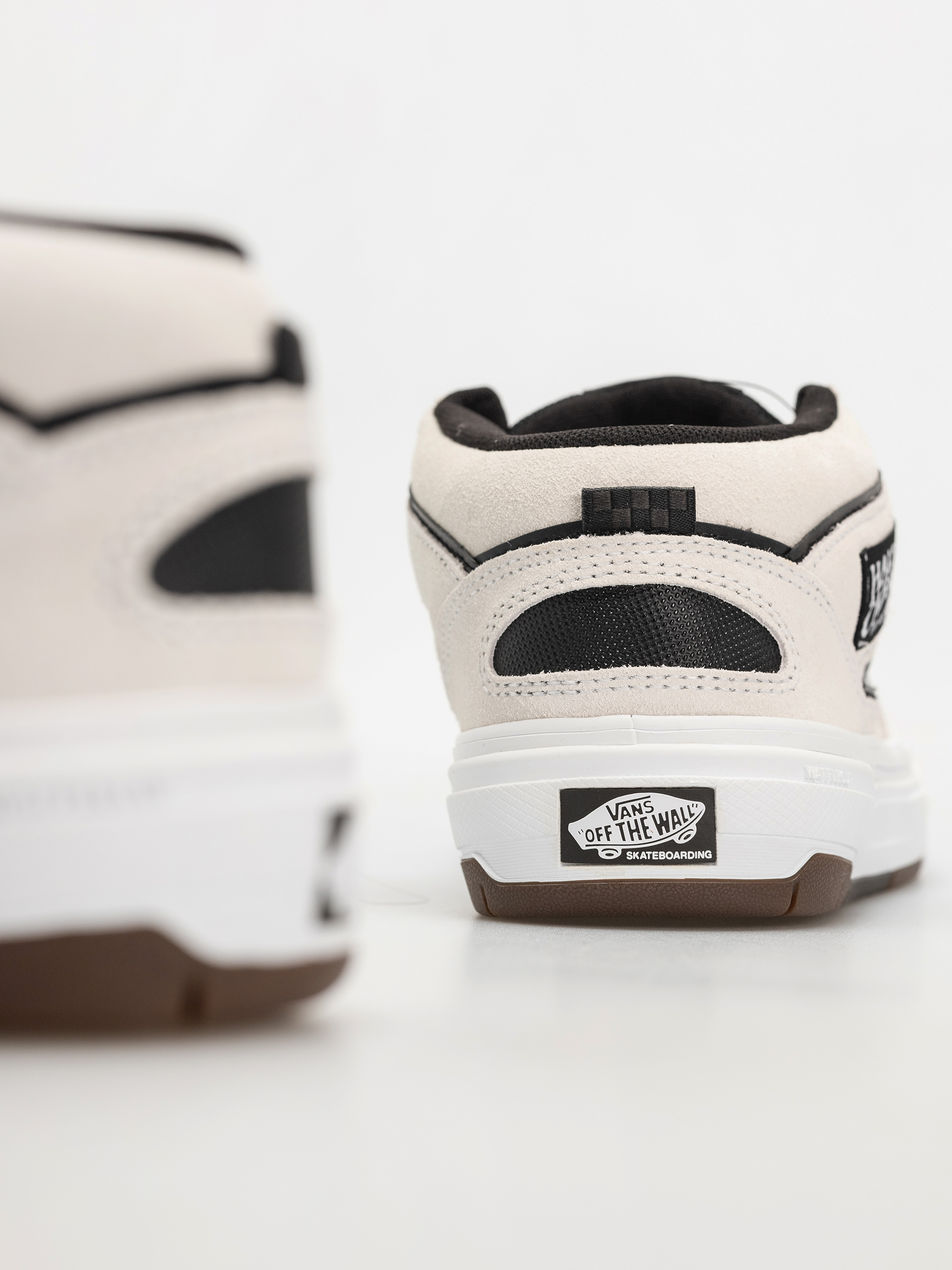 Boty Vans Skate Half Cab Wafflecup (white/black)