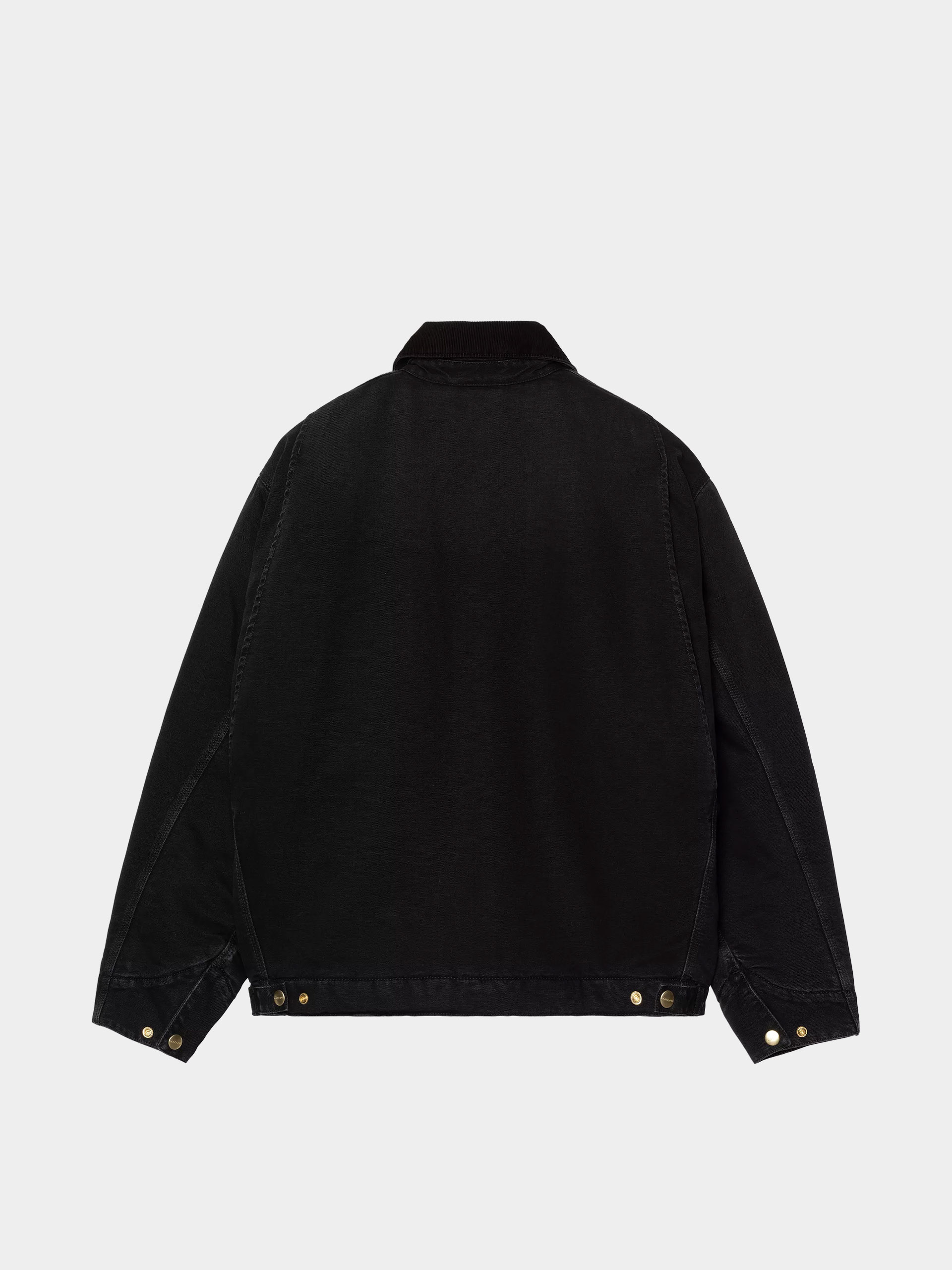 Bunda Carhartt WIP OG Detroit (black/black/stone canvas)