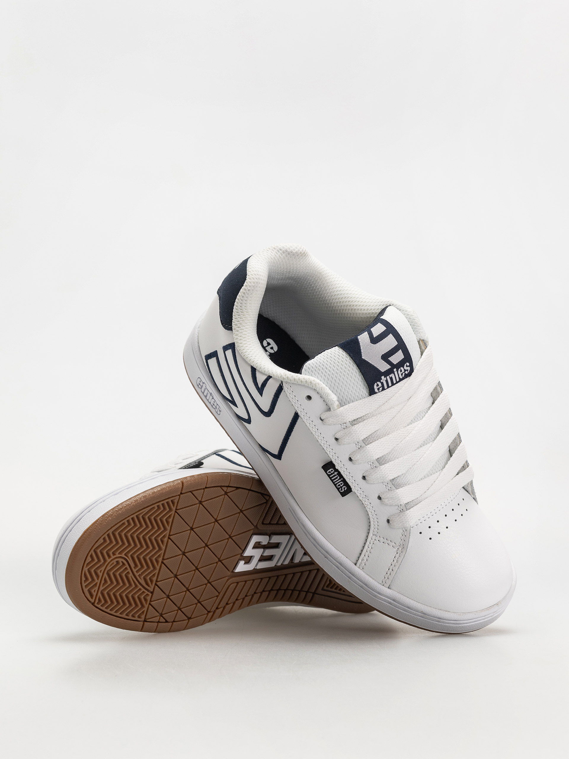 Boty Etnies Fader (white/white/navy)