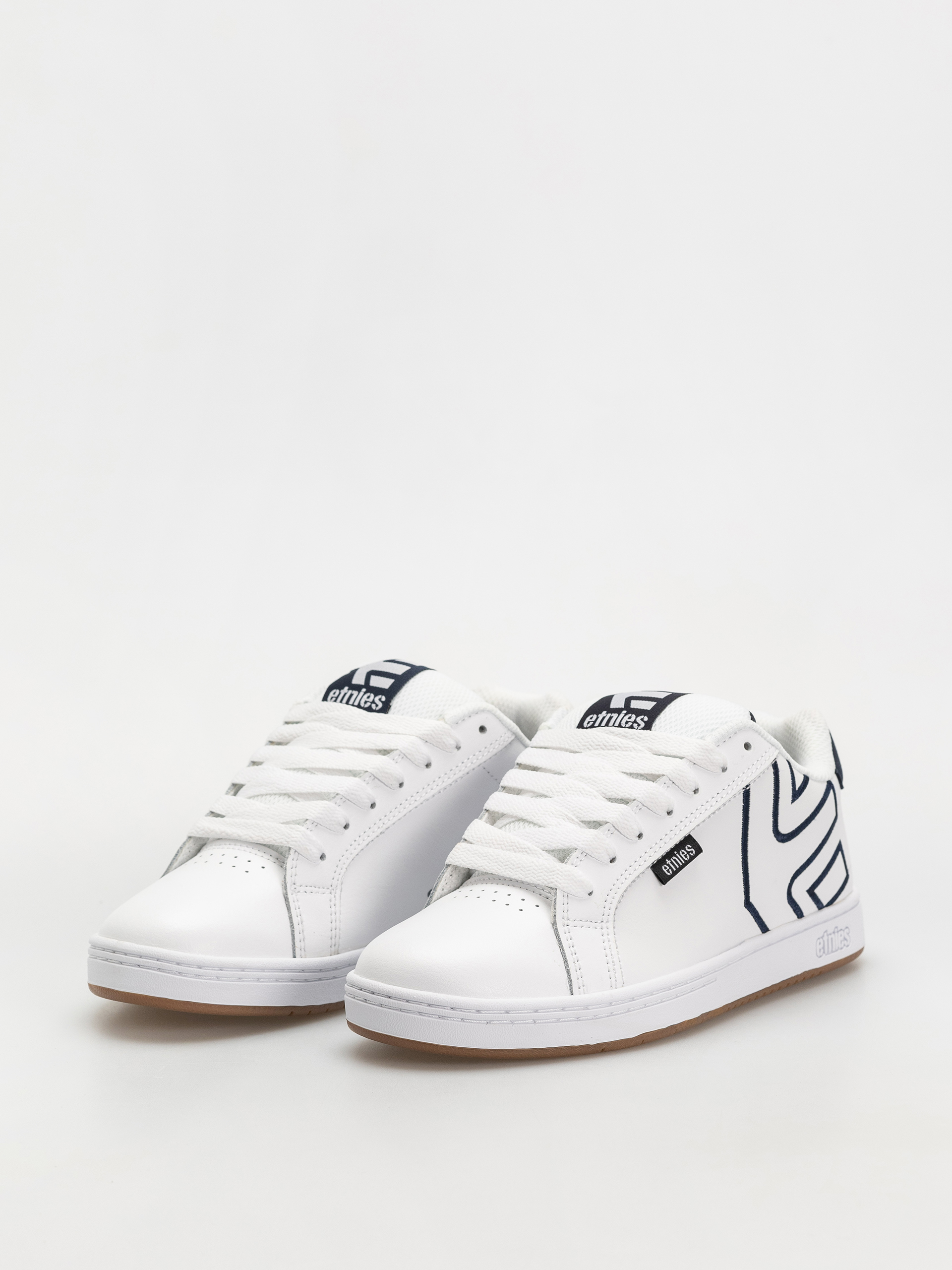 Boty Etnies Fader (white/white/navy)