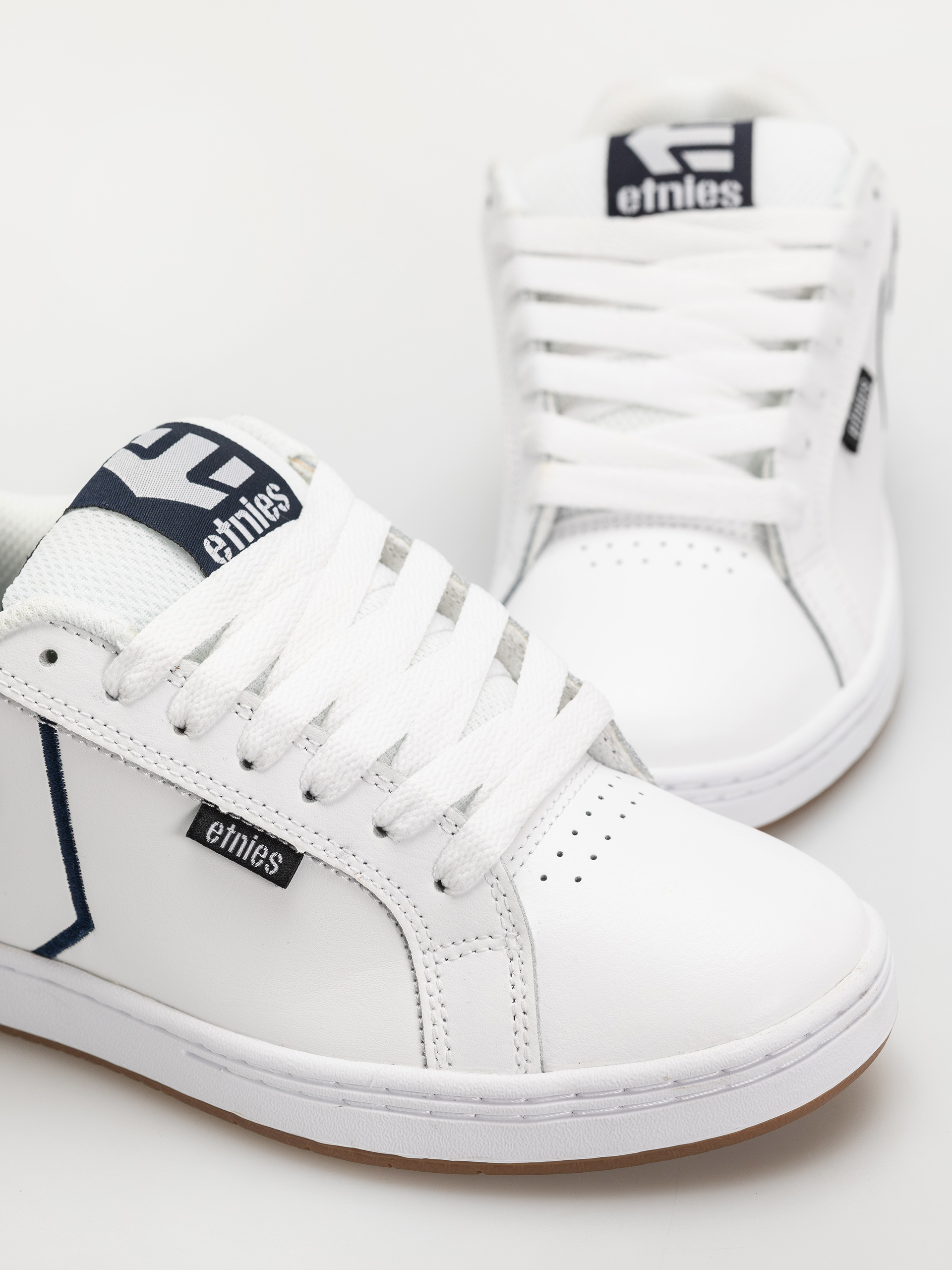 Boty Etnies Fader (white/white/navy)