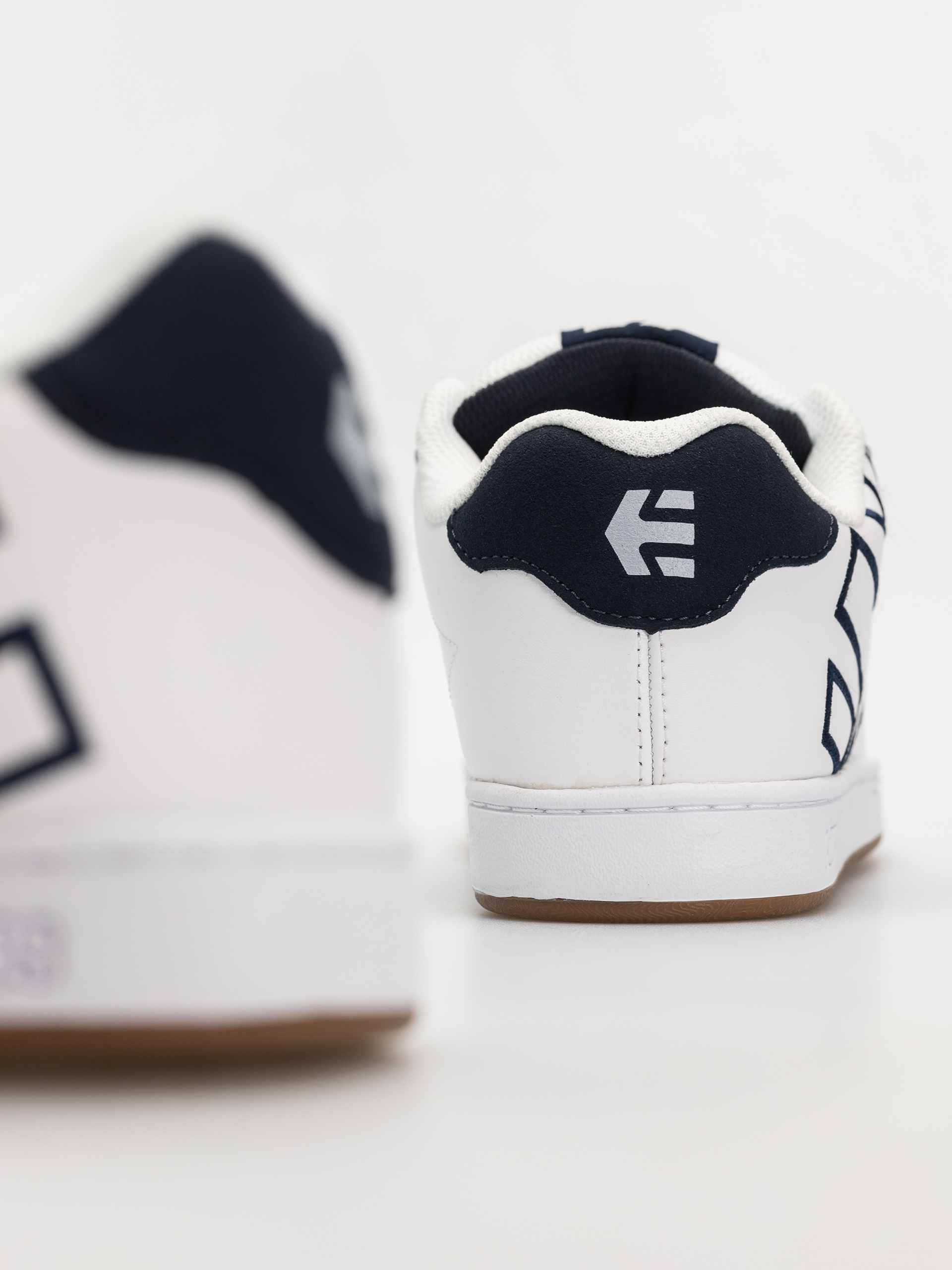Boty Etnies Fader (white/white/navy)