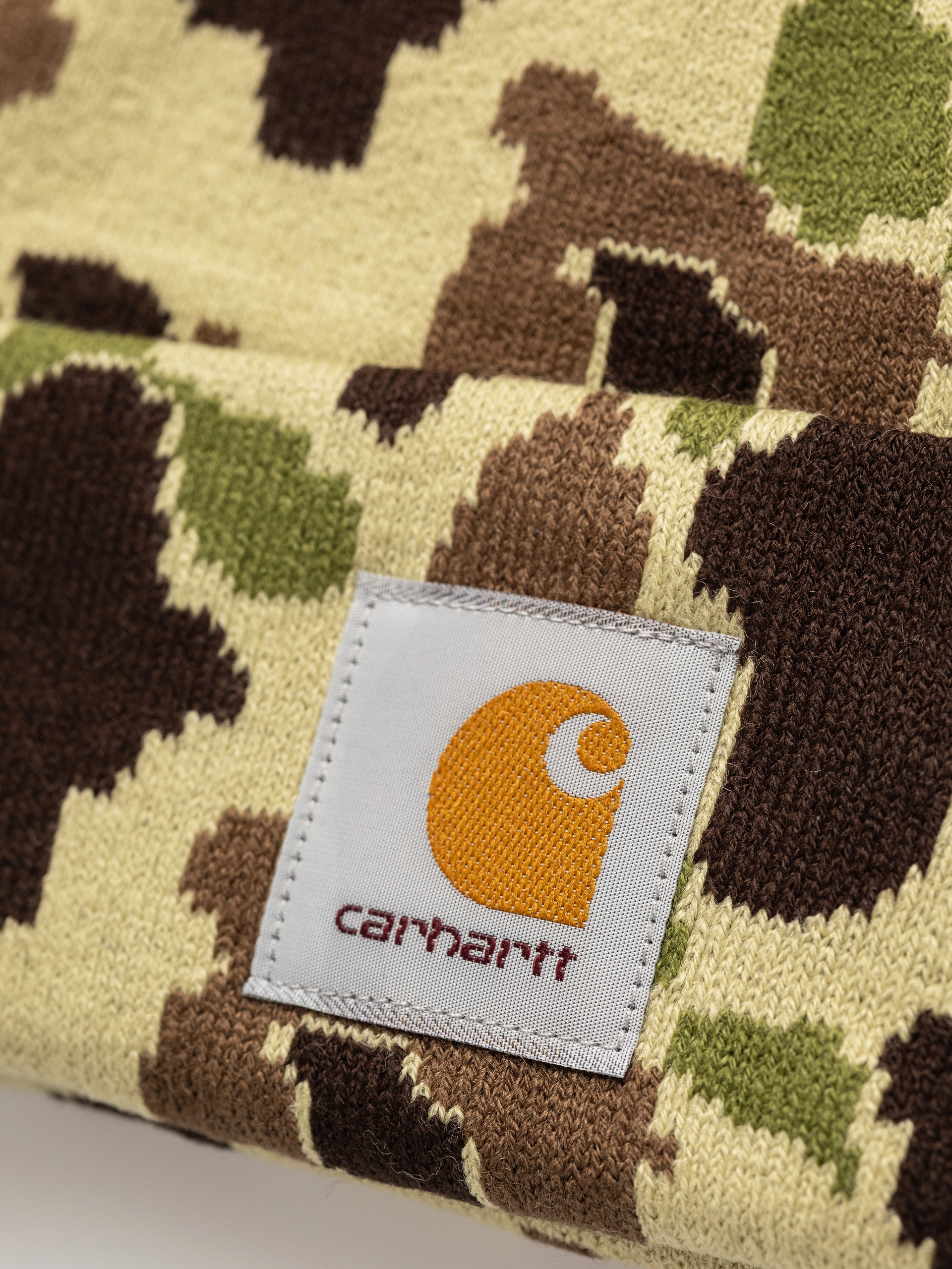 Čepice Carhartt WIP Camo Duck (camo duck jacquard/green)
