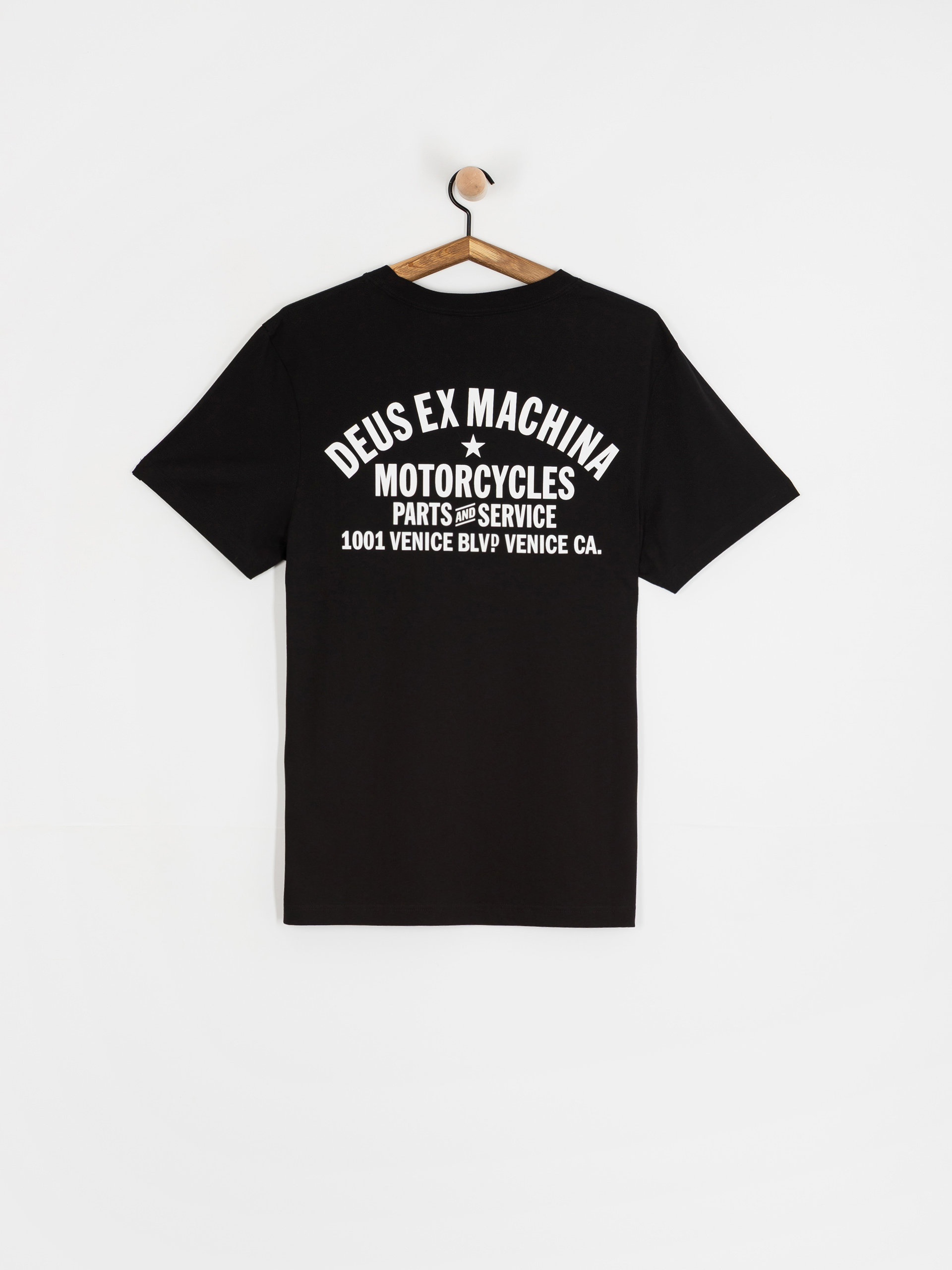 Tričko Deus Ex Machina Venice Address (black)