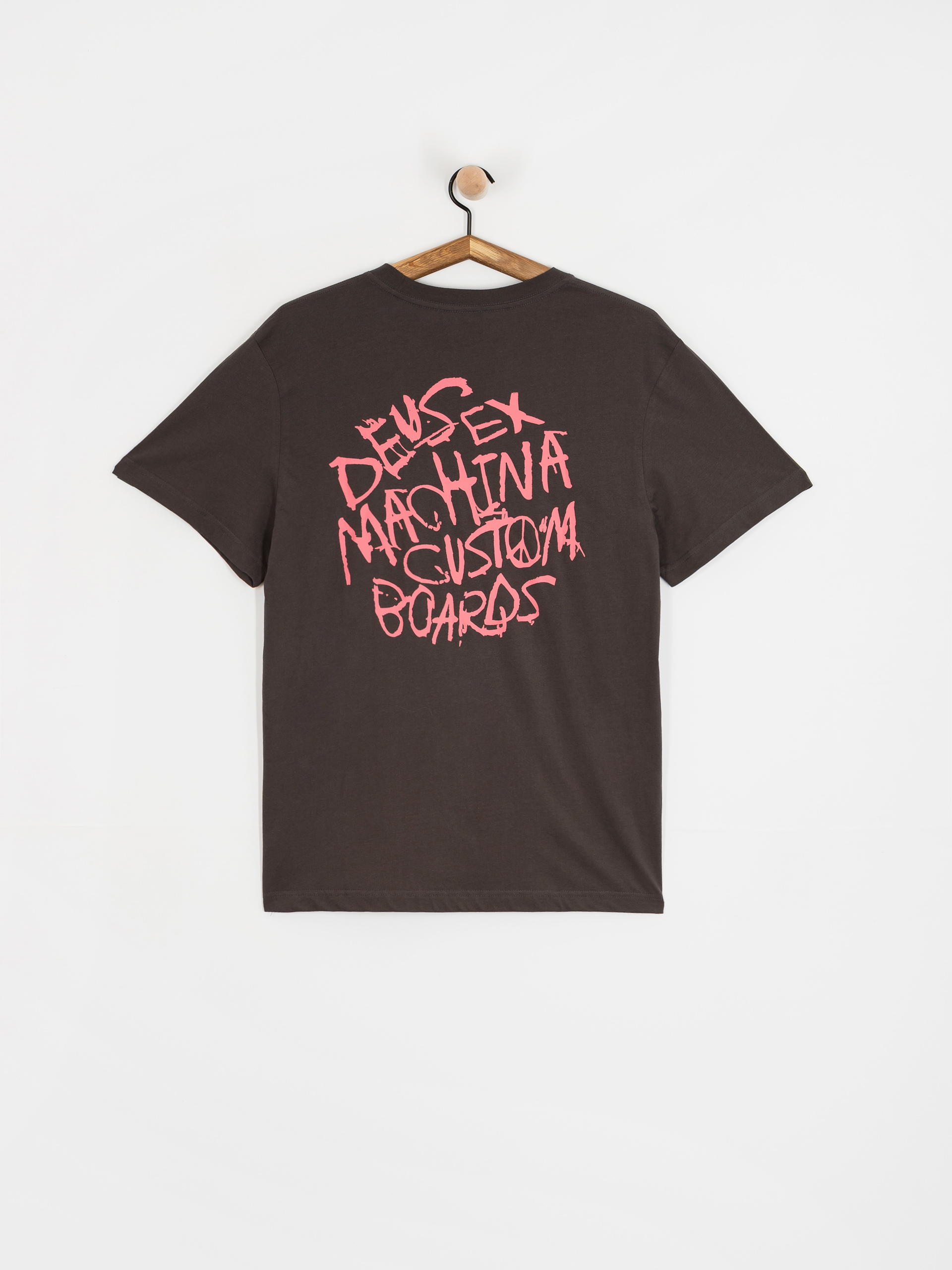 Tričko Deus Ex Machina Scrambler (anthracite)