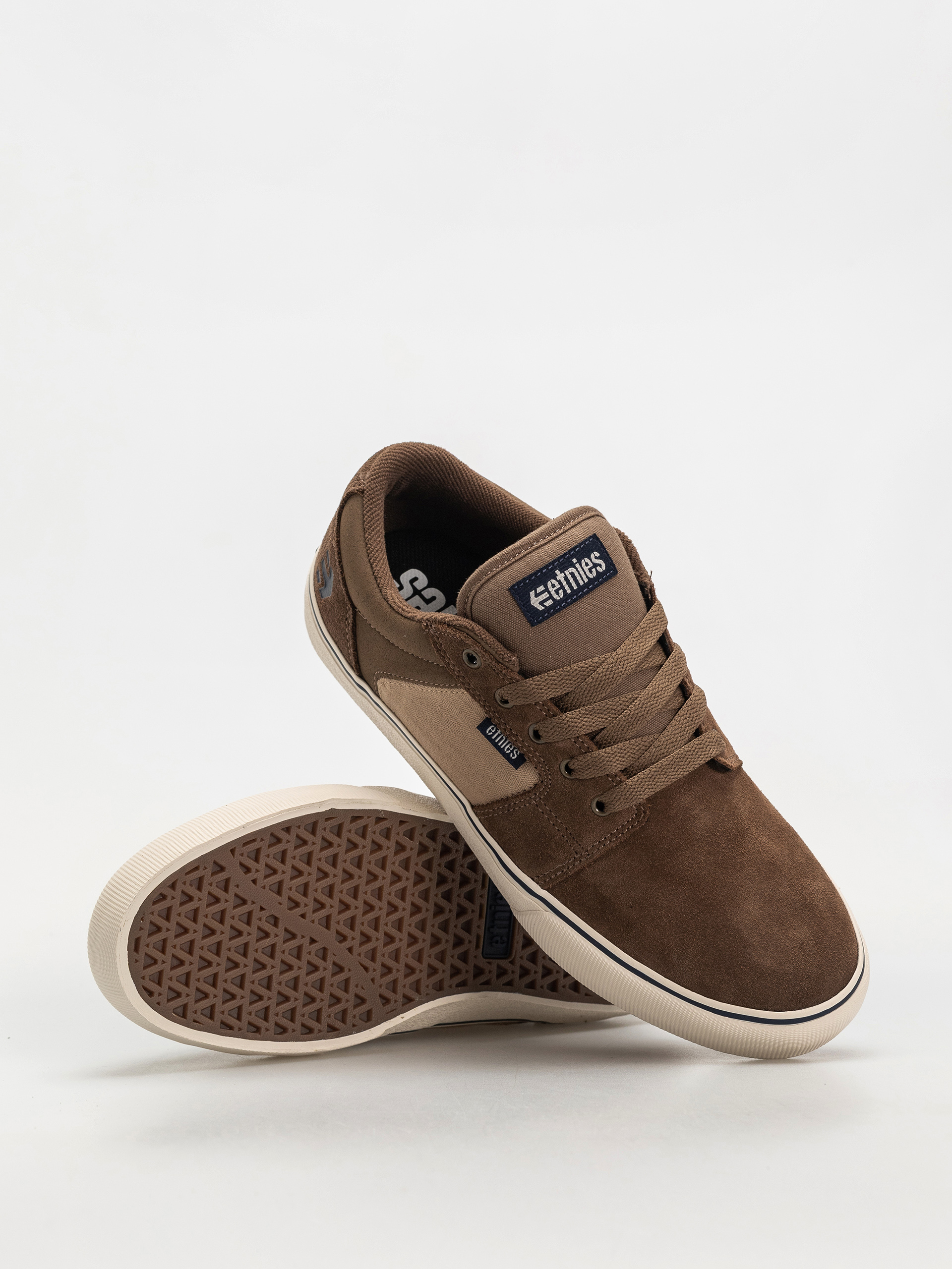 Boty Etnies Barge Ls (brown/tan/blue)