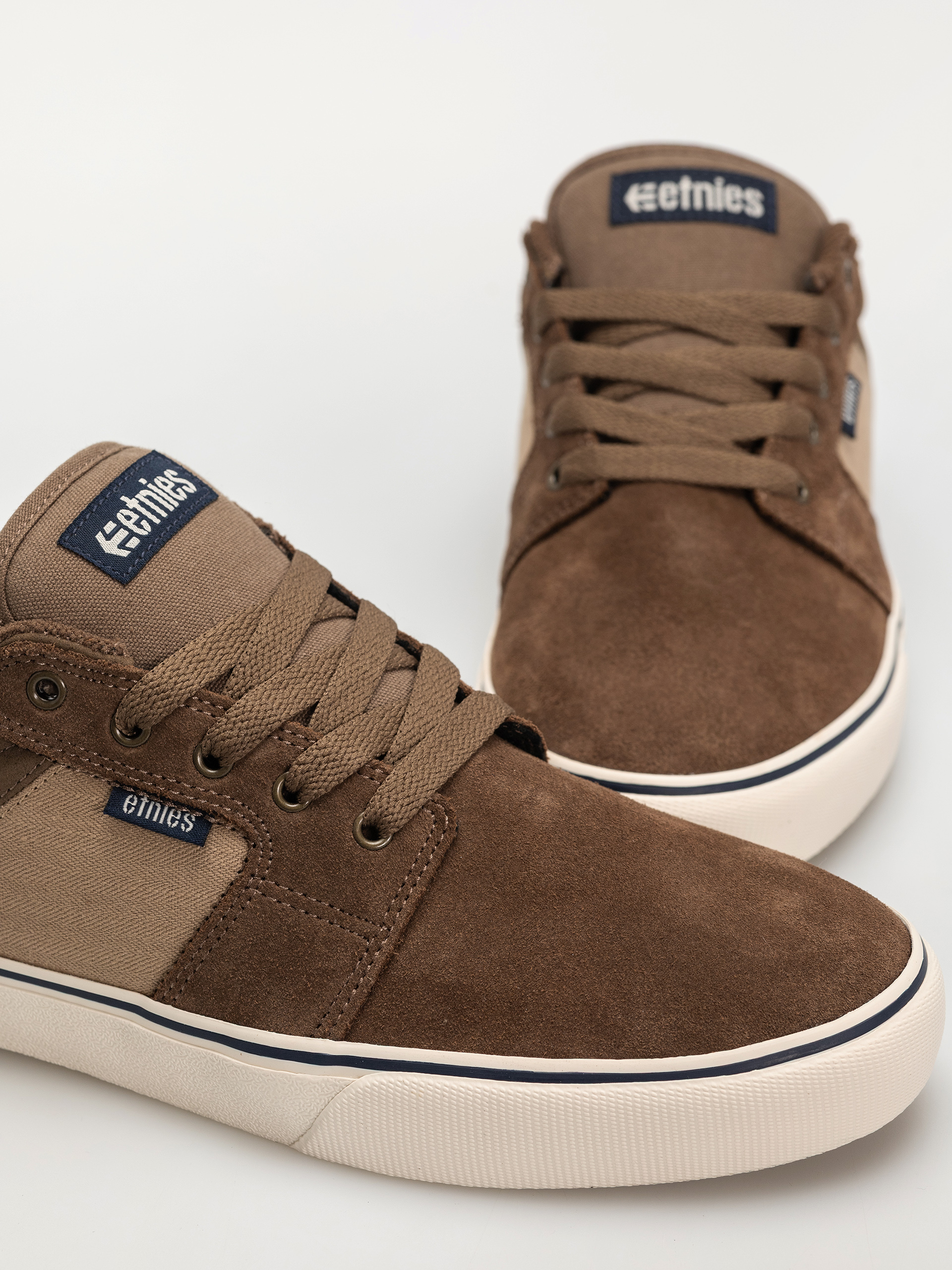 Boty Etnies Barge Ls (brown/tan/blue)