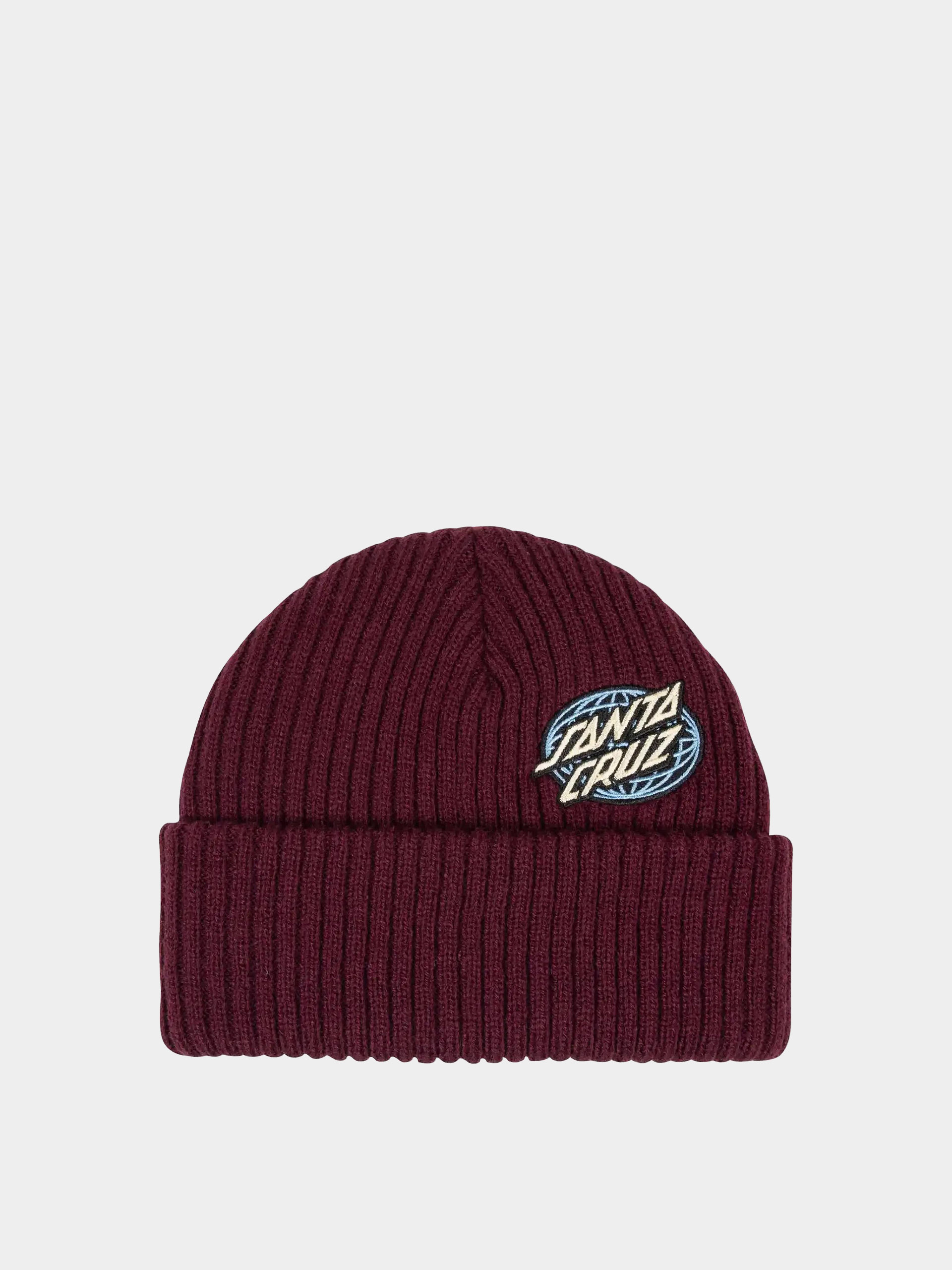 Čepice Santa Cruz Global Oval Dot (dark cherry)