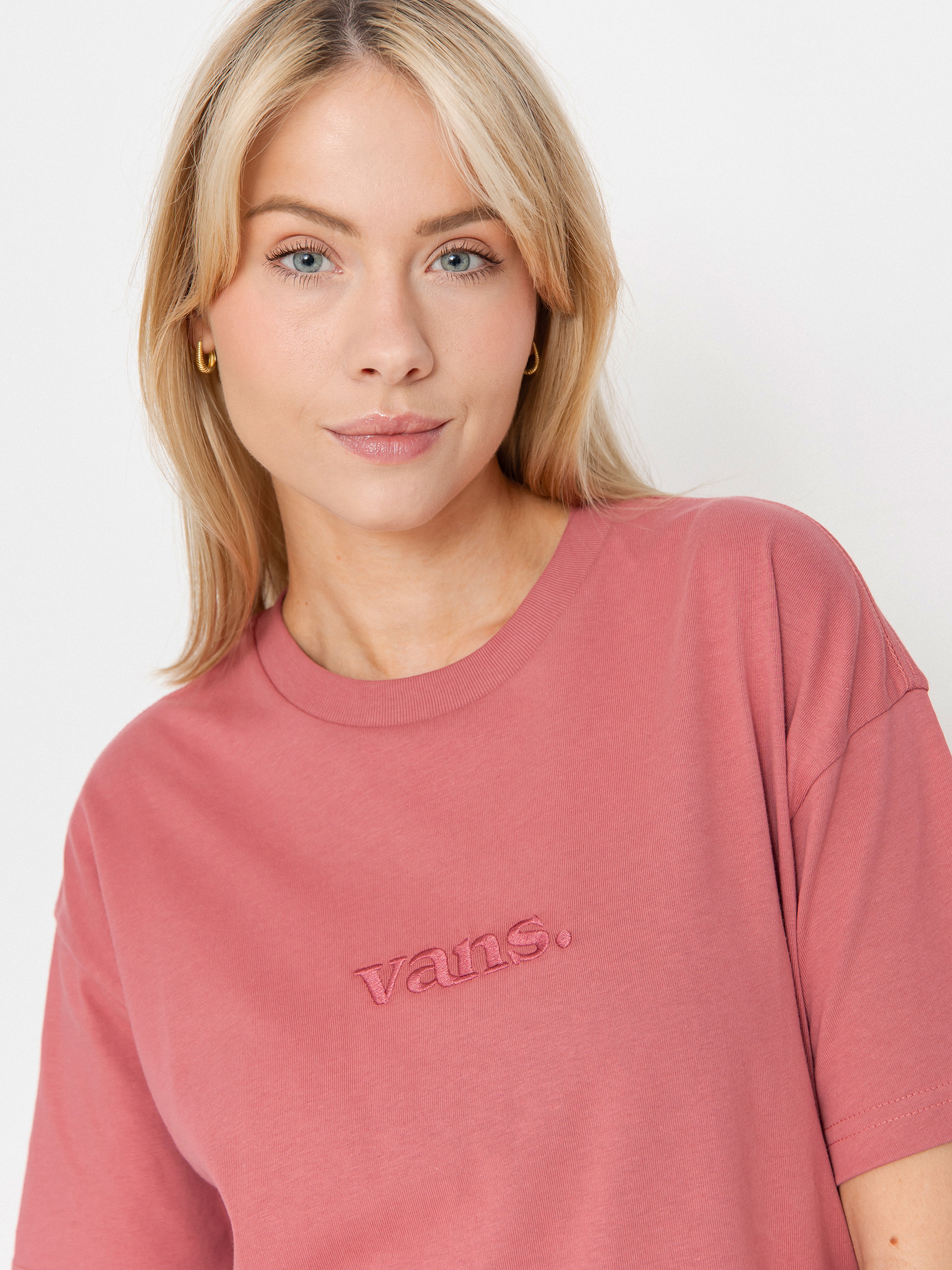 Tričko Vans W Essential Os Wmn (mauvewood)