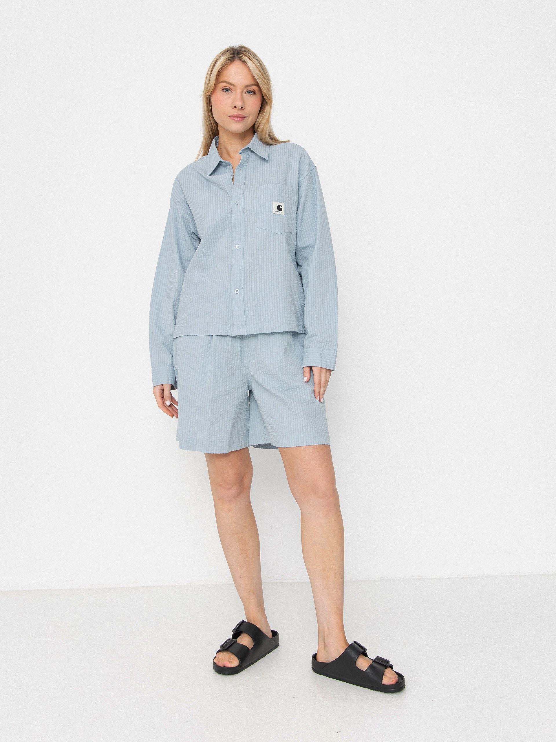 Kou0161ile Carhartt WIP Toland Wmn (toland stripe/blue fog)
