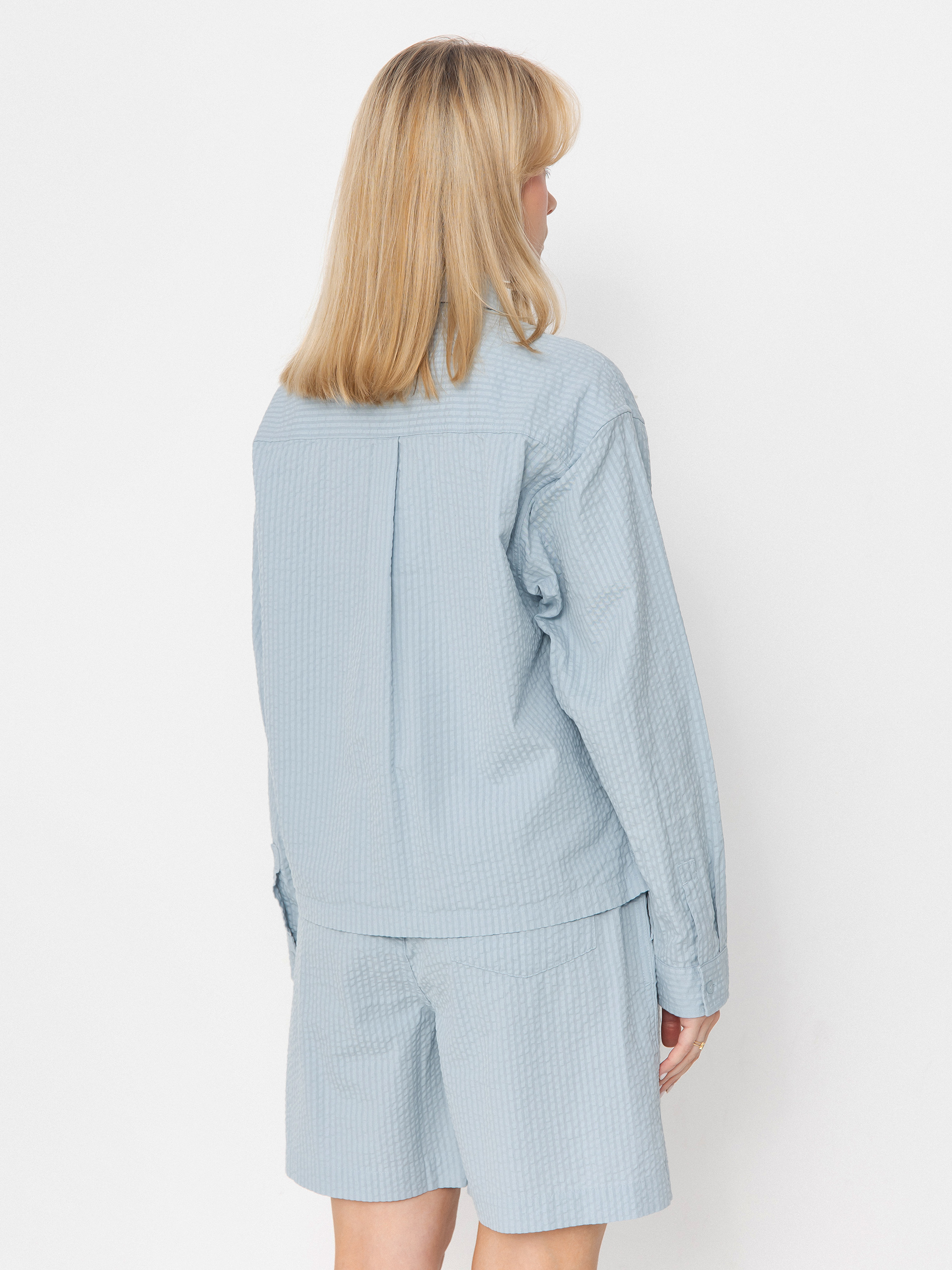 Košile Carhartt WIP Toland Wmn (toland stripe/blue fog)