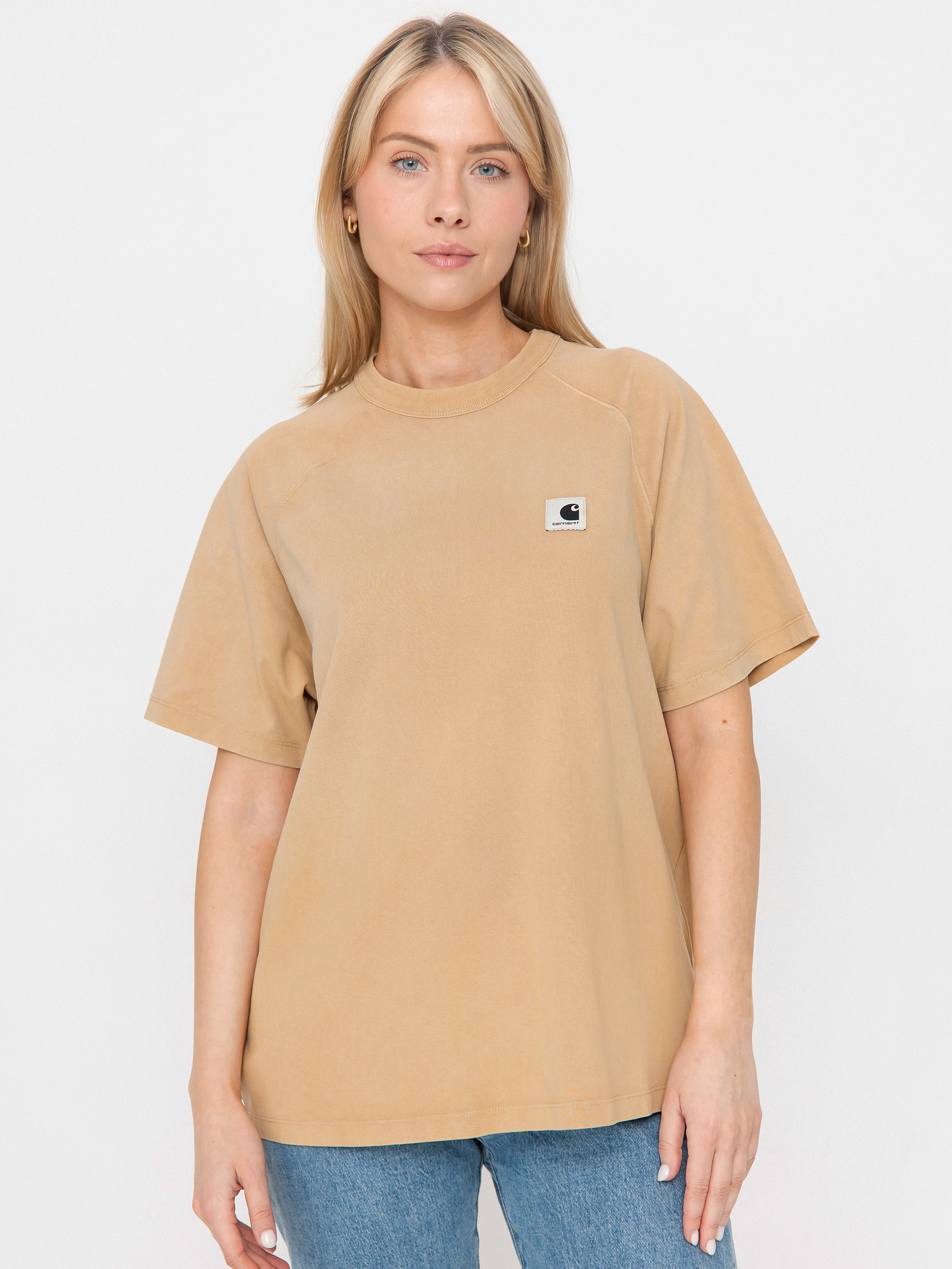 Triu010dko Carhartt WIP Hudson Wmn (dusty h brown/chalk wash)