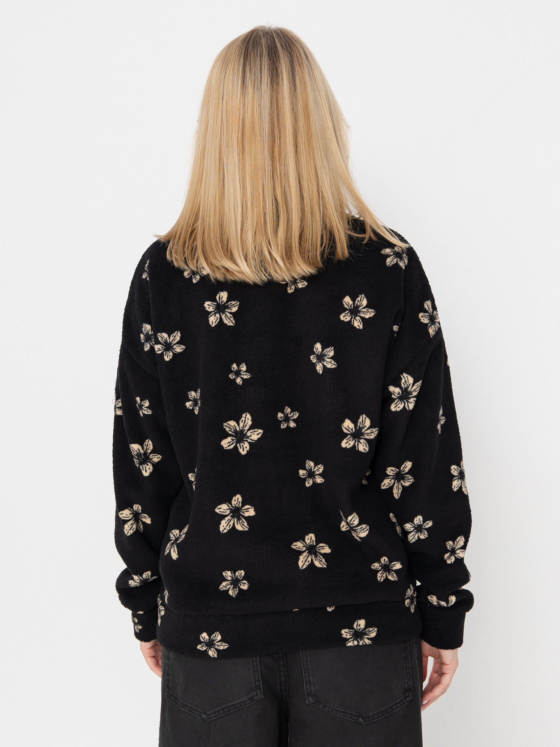 Dámský Fleecová mikina Roxy Vl Live Out Loud (anthracite sol searcher big)